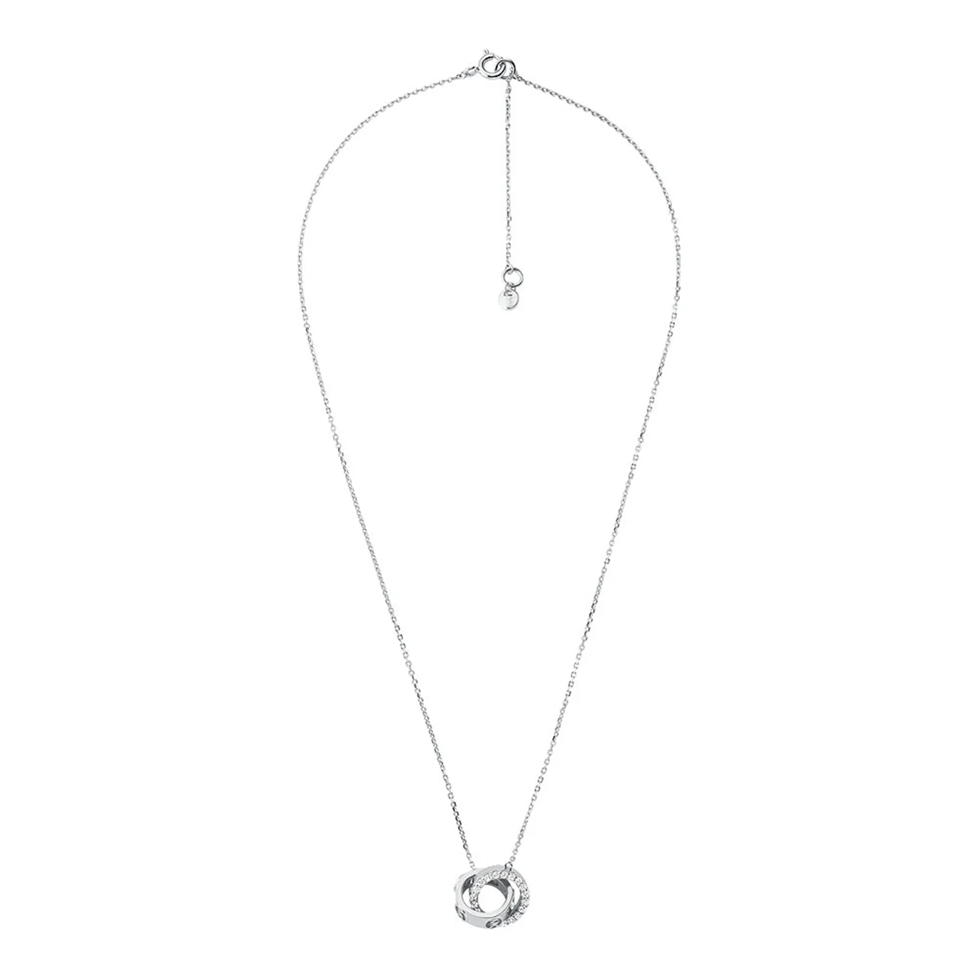 Michael Kors Premium 925 Sterling Silver Necklace MKC1554AN040 (Length: 40.60 - 45.70 cm) - Image 3