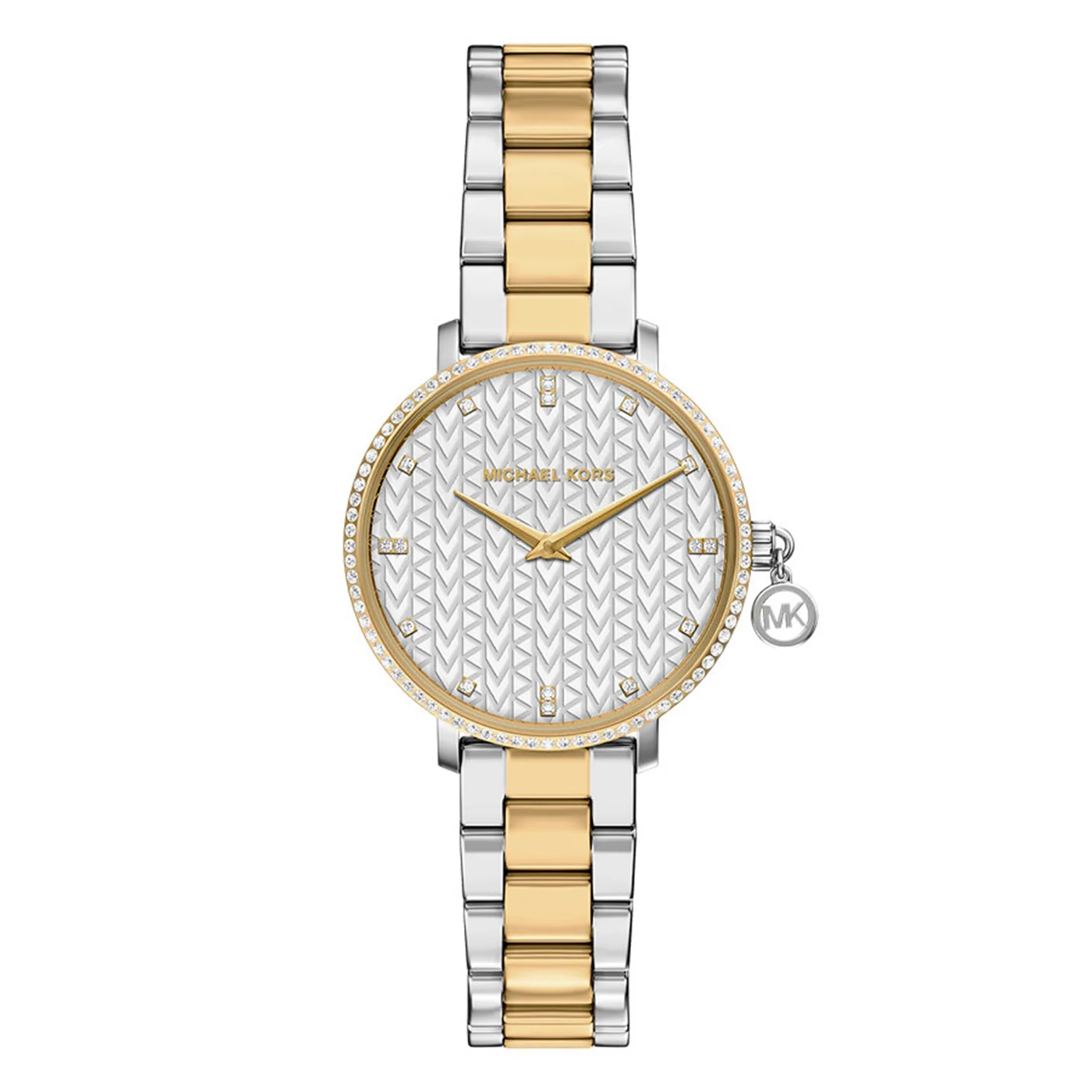 Michael Kors Pyper Round White Dial Watch MK7574