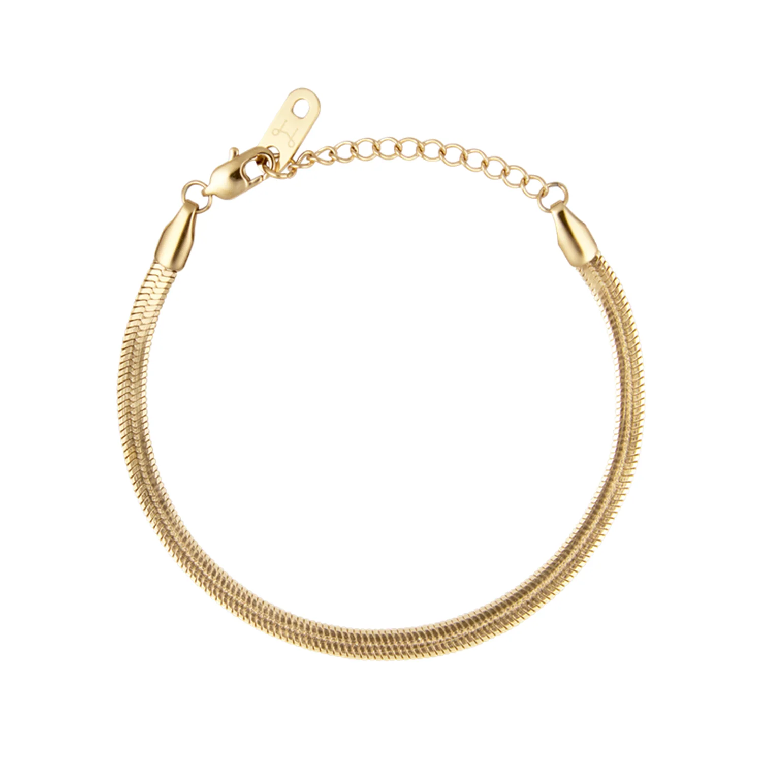 Mockberg Thin Snake Bracelet MO572 - Image 3