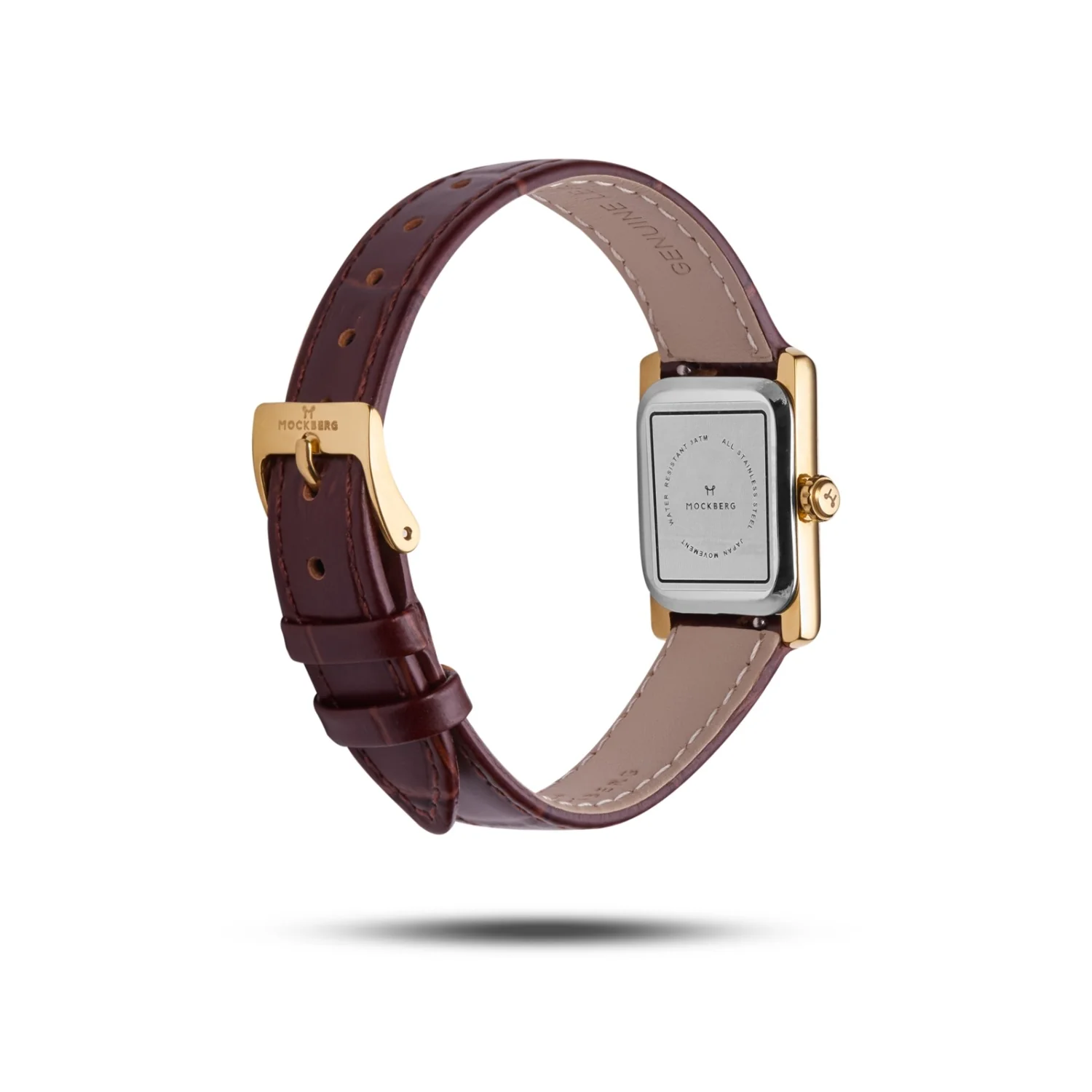 Mockberg Timeless Brown Leather Women's Watch MB0247 - Image 6