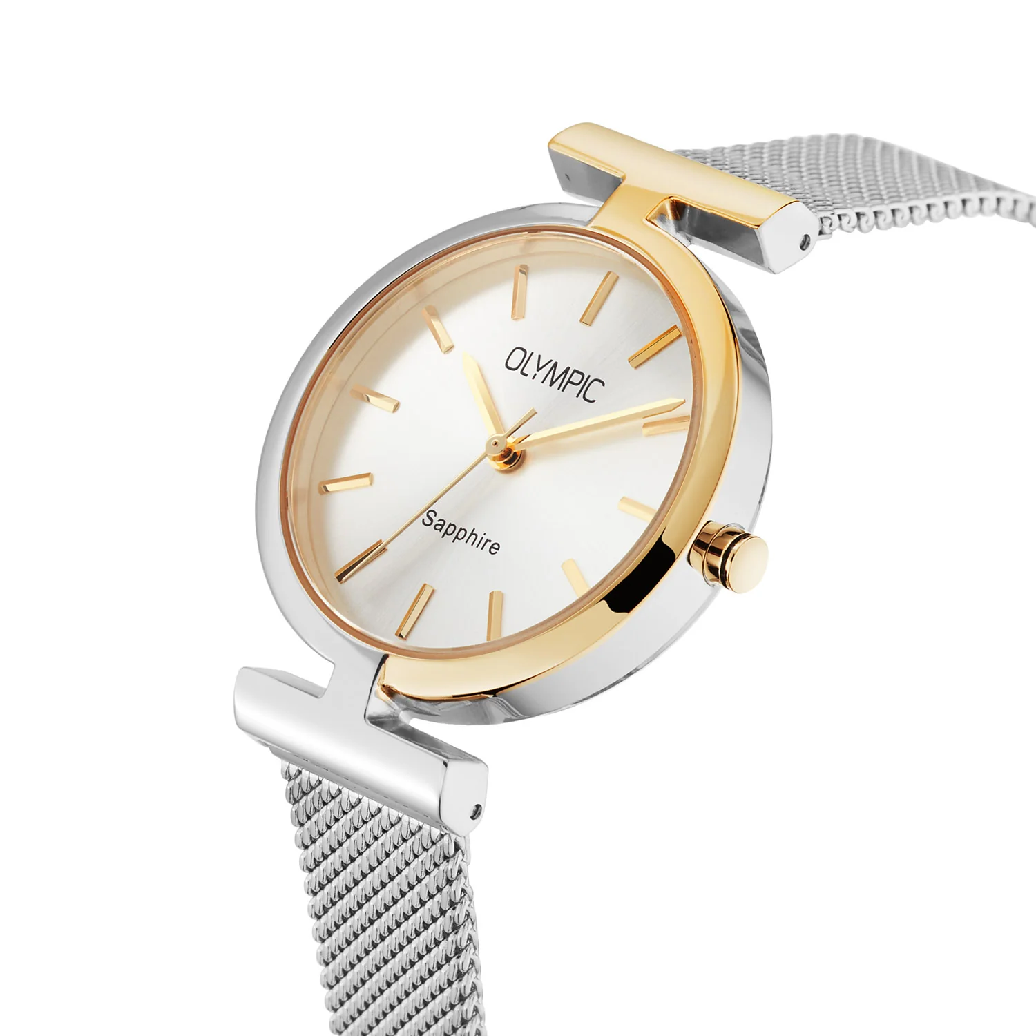 Olympic Horizon Zilverkleurig Dameshorloge OL90DSS002B - Image 3