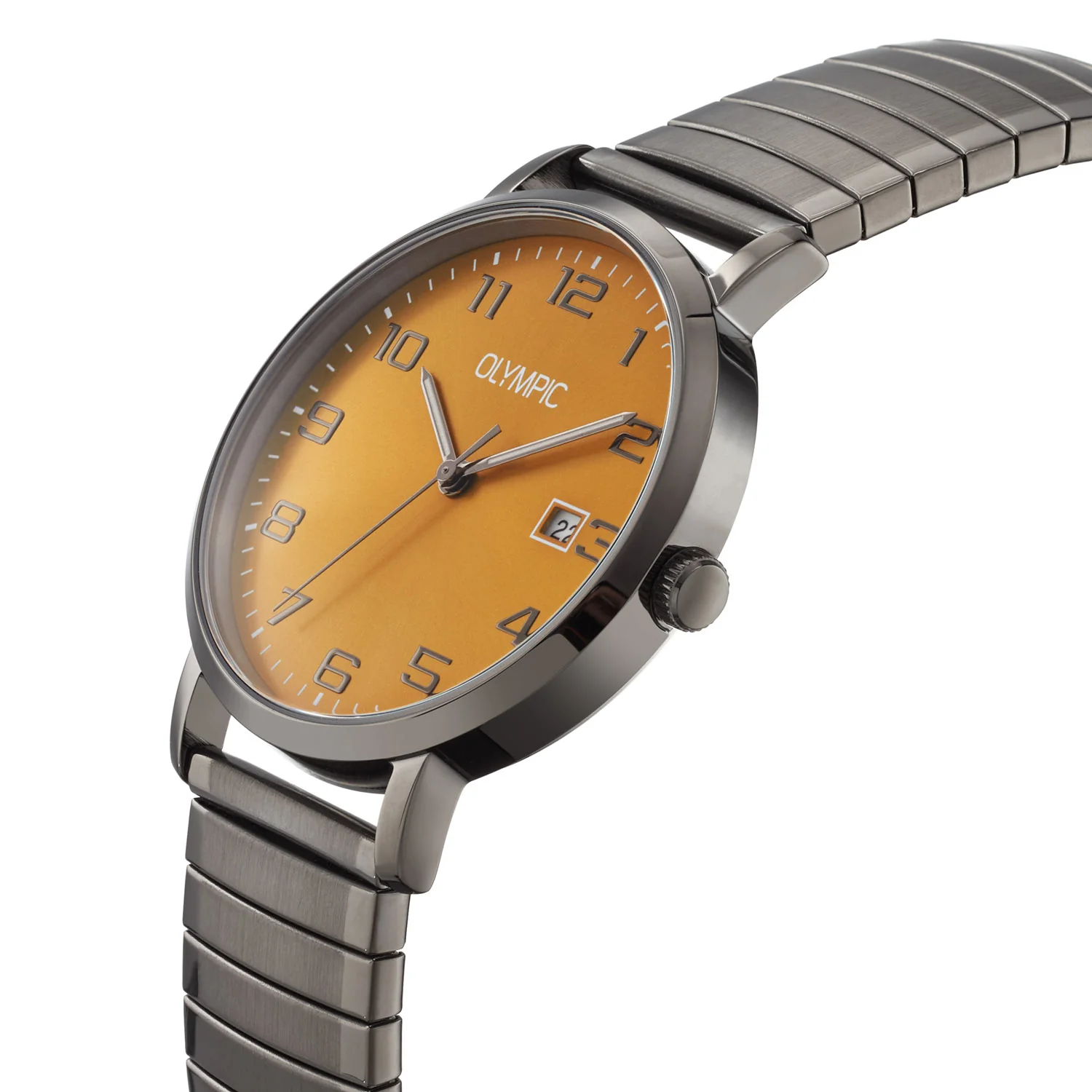 Olympic Lucas Grijs Herenhorloge OL26HGG001 - Image 3