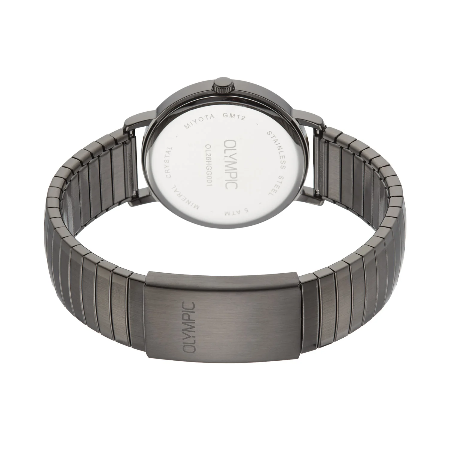 Olympic Lucas Grijs Herenhorloge OL26HGG001 - Image 4