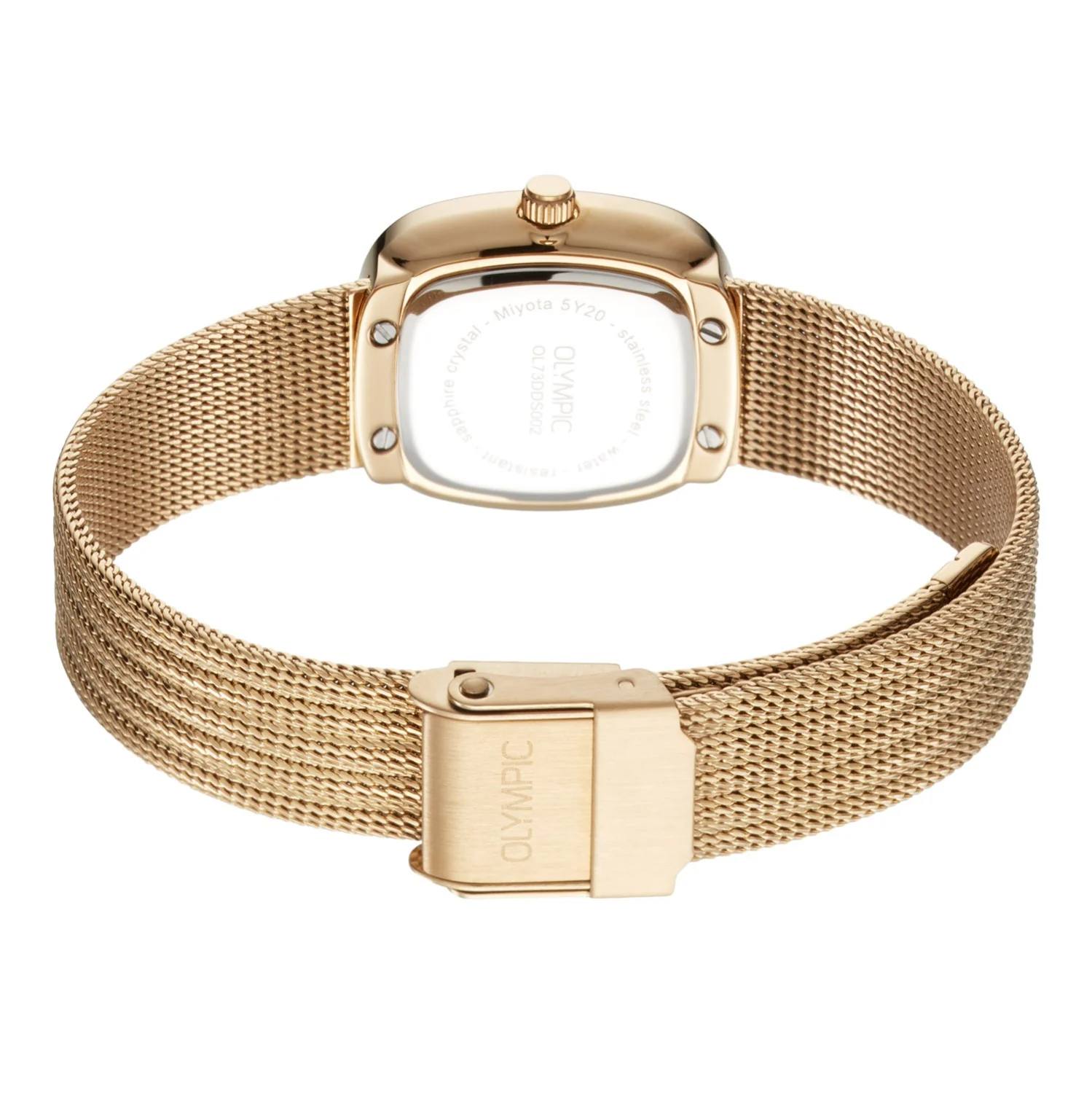 Olympic RetroChic Goudkleurig Dameshorloge OL73DDS002 - Image 4