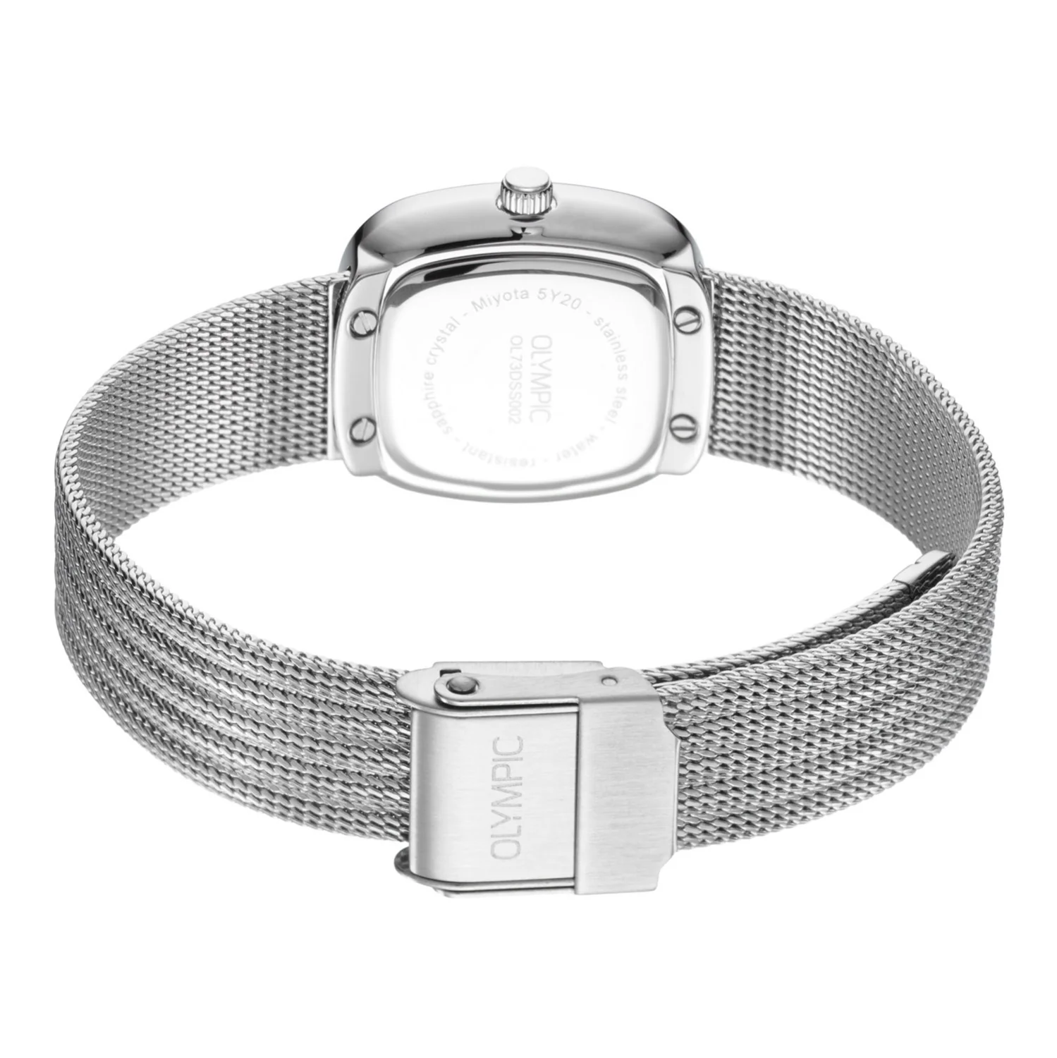 Olympic RetroChic Silver Women's Watch OL73DSS002 - Image 4