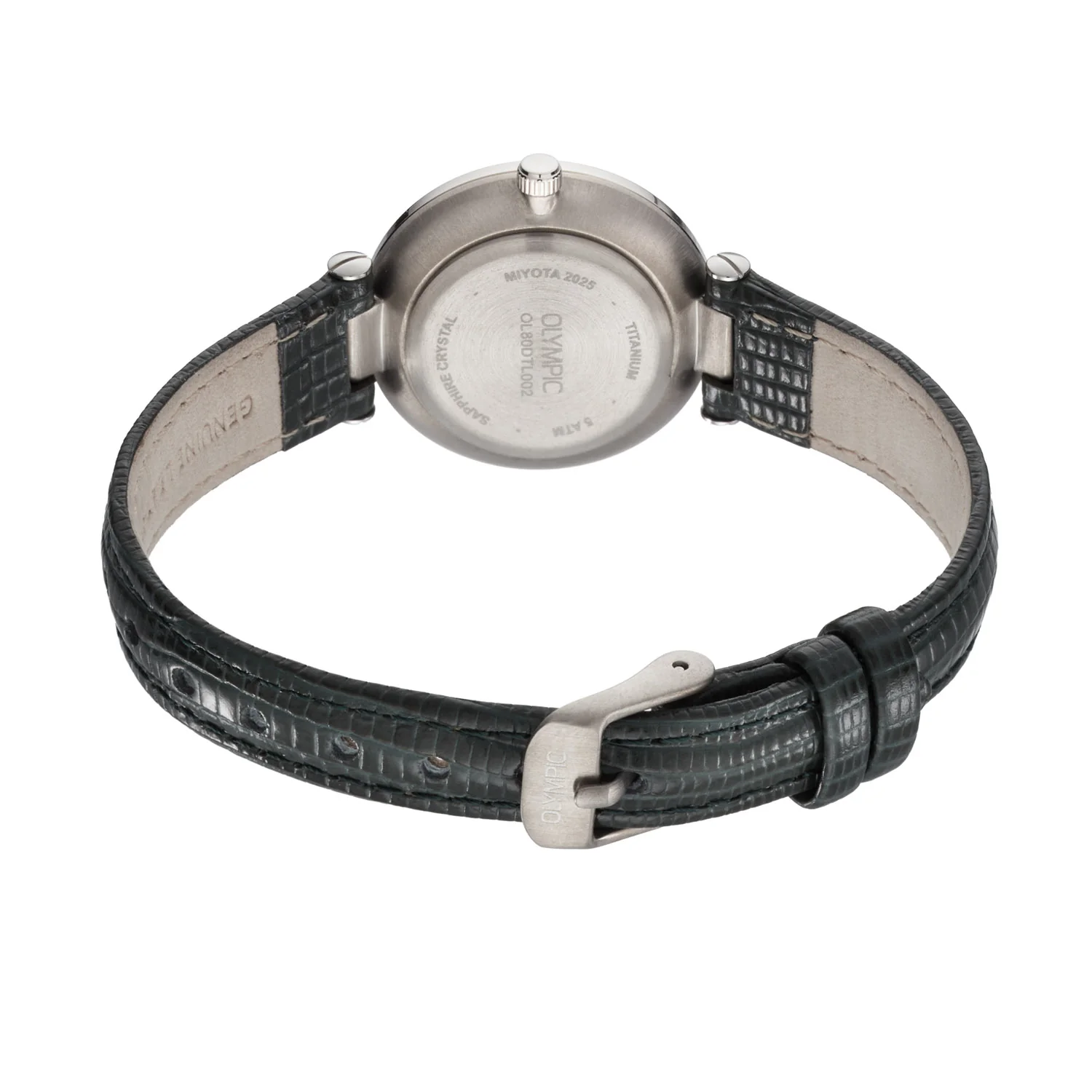 Olympic Titanium Grijs Dameshorloge OL80DTL002 - Image 4
