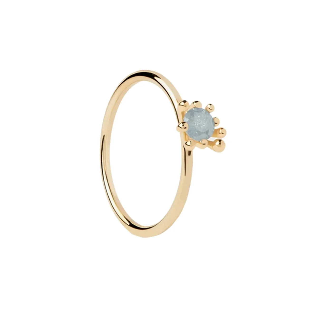 P D Paola Color 925 Sterling Silver Ring with Gold Plating AN01-C93-12