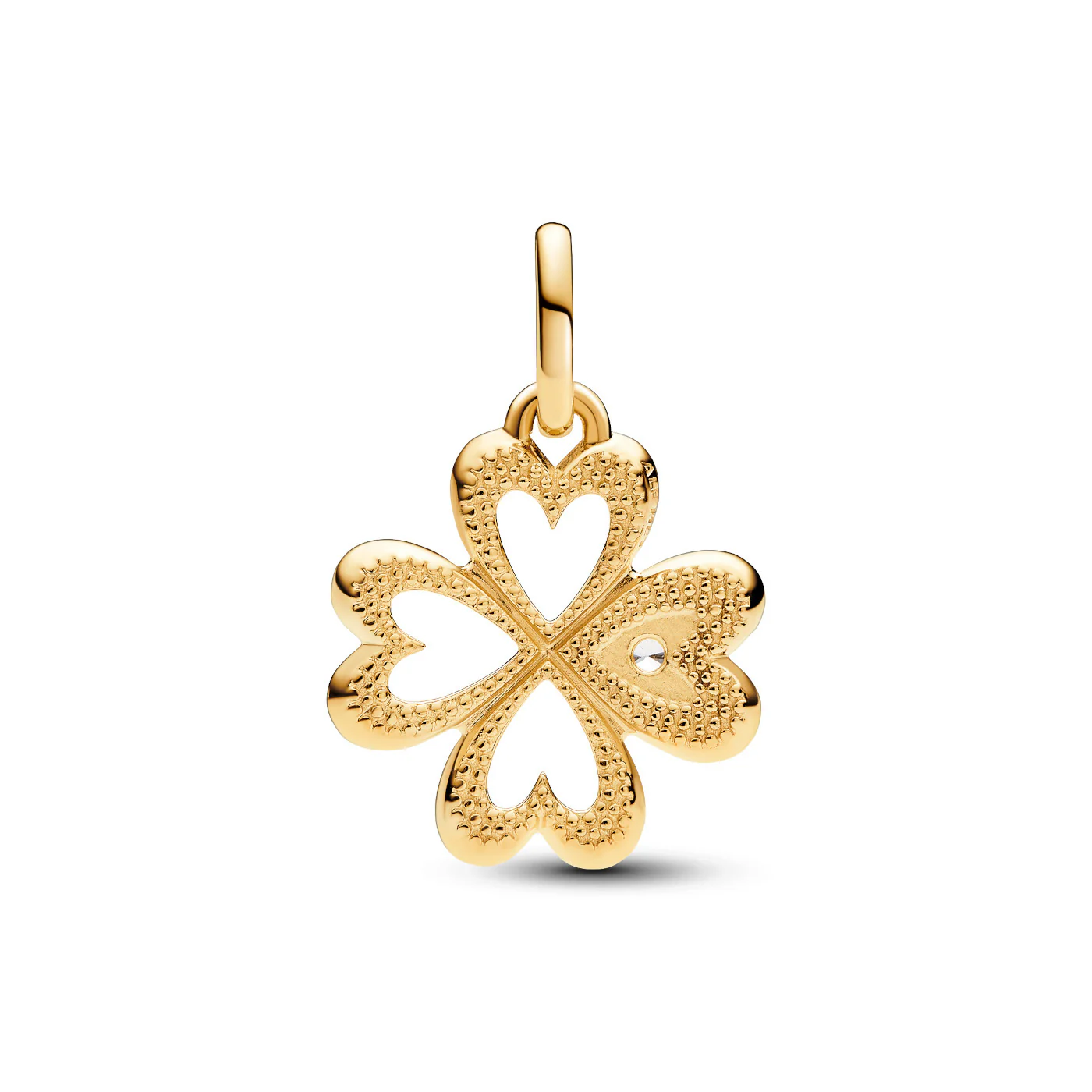 Pandora ME Gold Plated Vierbladige Klavertjevier Bedel 763034C01 - Image 3