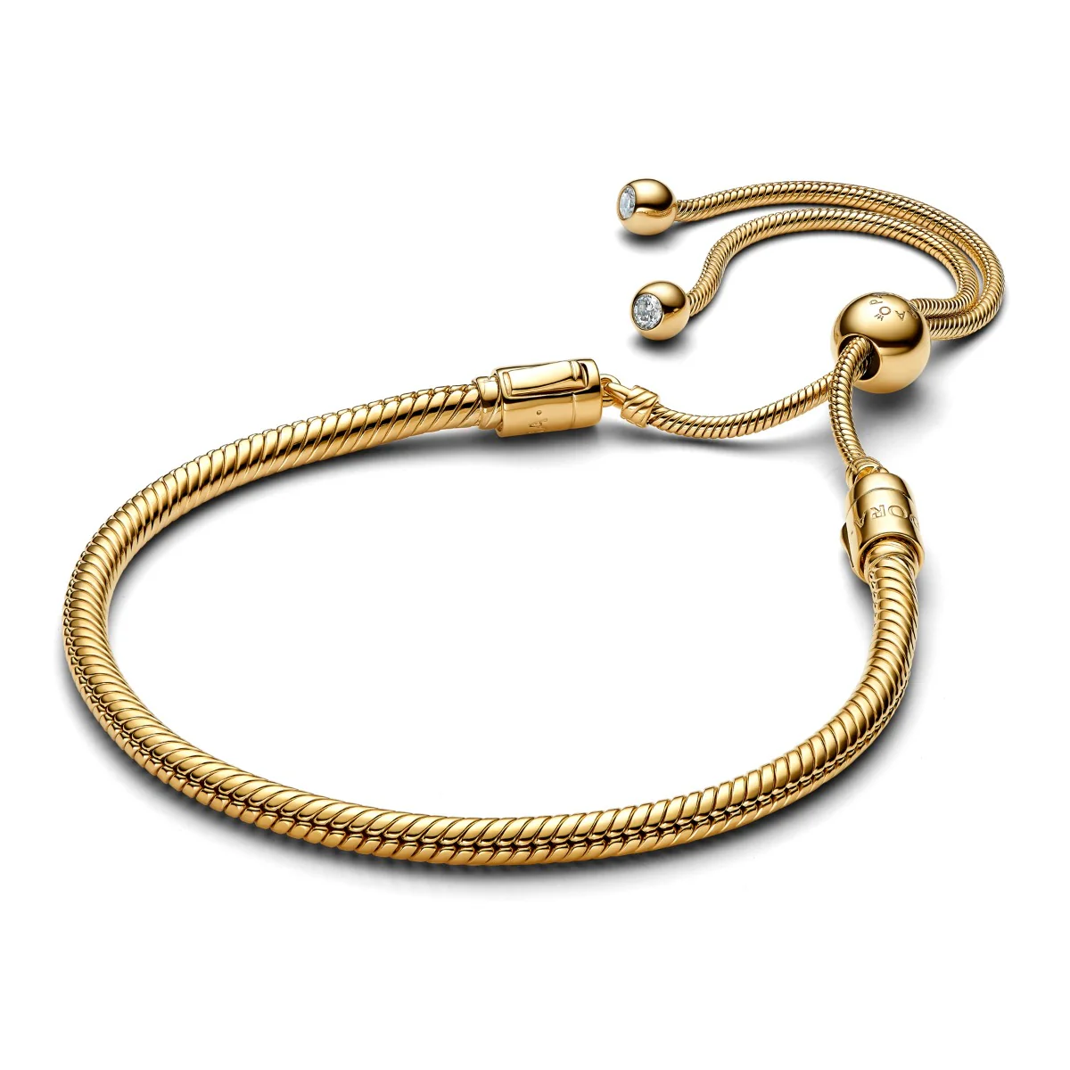 Pandora Moments 14 Karat Gold Plated Bracelet 563580C01-2