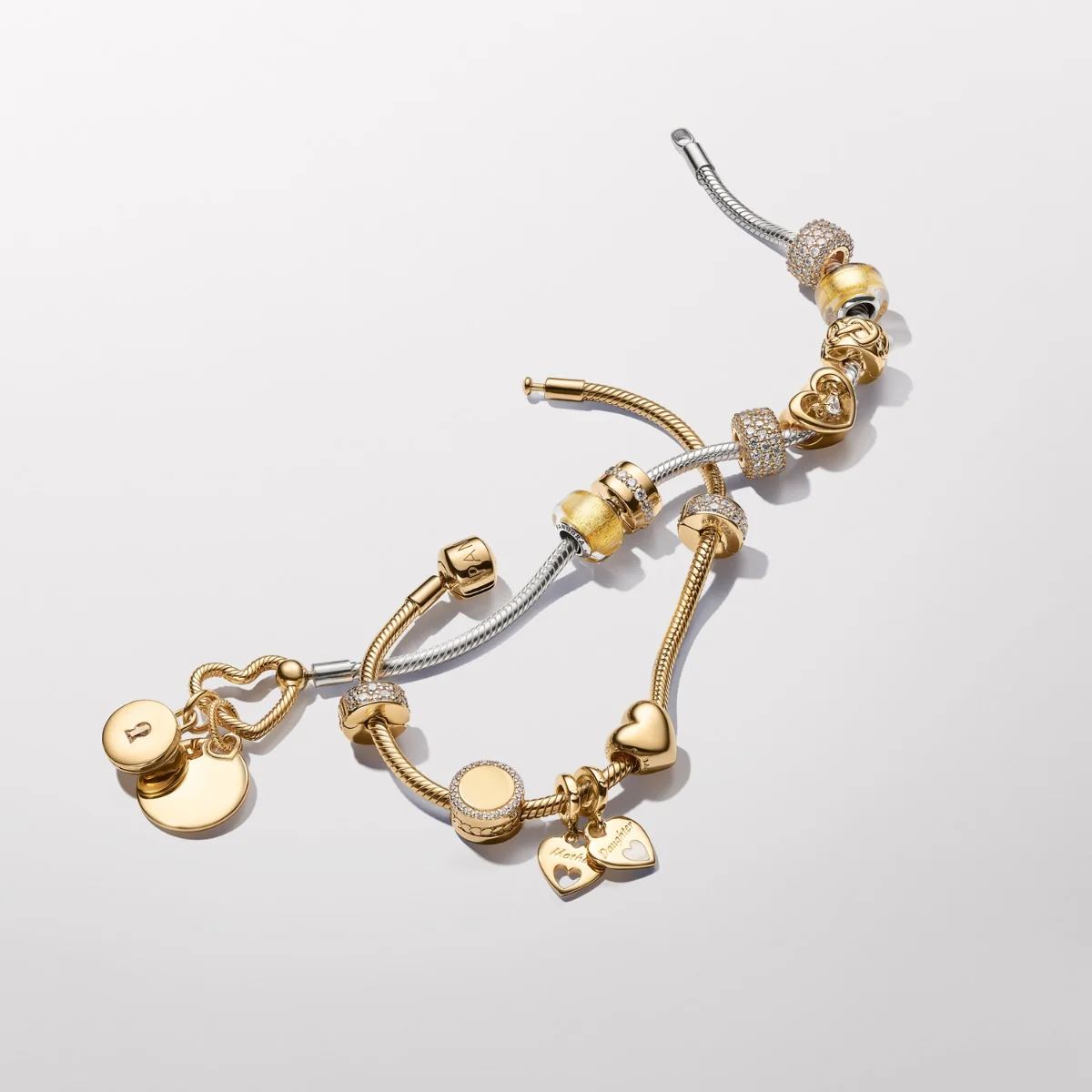 Pandora Moments 14 Karat Gold Plated Charm 768747C01 - Image 5