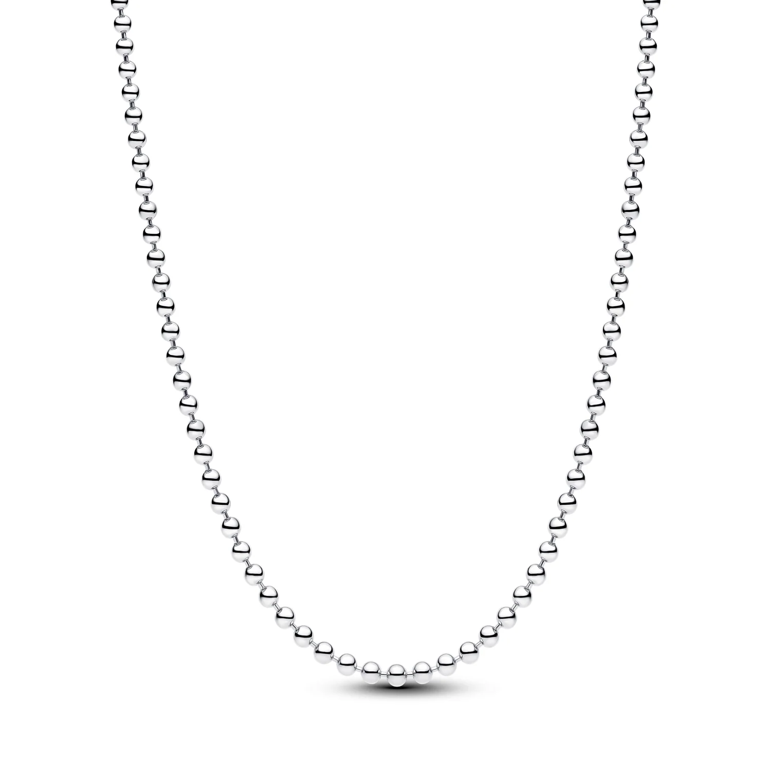Pandora Moments 925 Sterling Silver Bead Necklace 394452C00-50