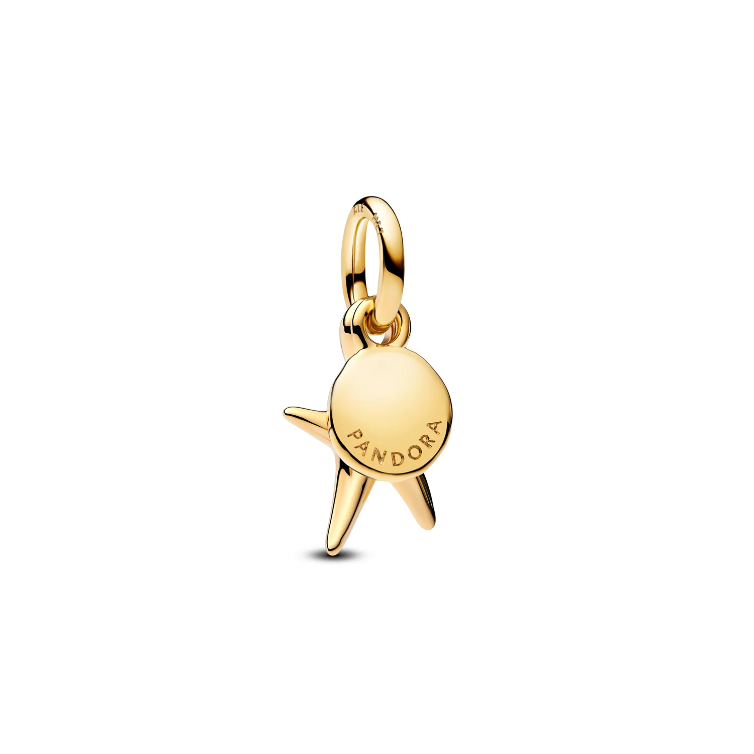 Pandora Moments Gold Plated Zeester Dubbele Bedel 763892C01 - Image 3
