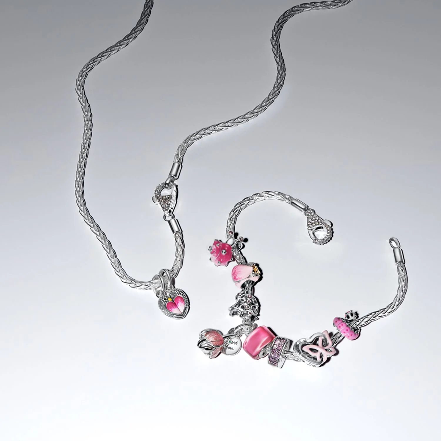 Pandora Moments Love Birds Splitsbare Hangende Bedel 794484C01 - Image 2