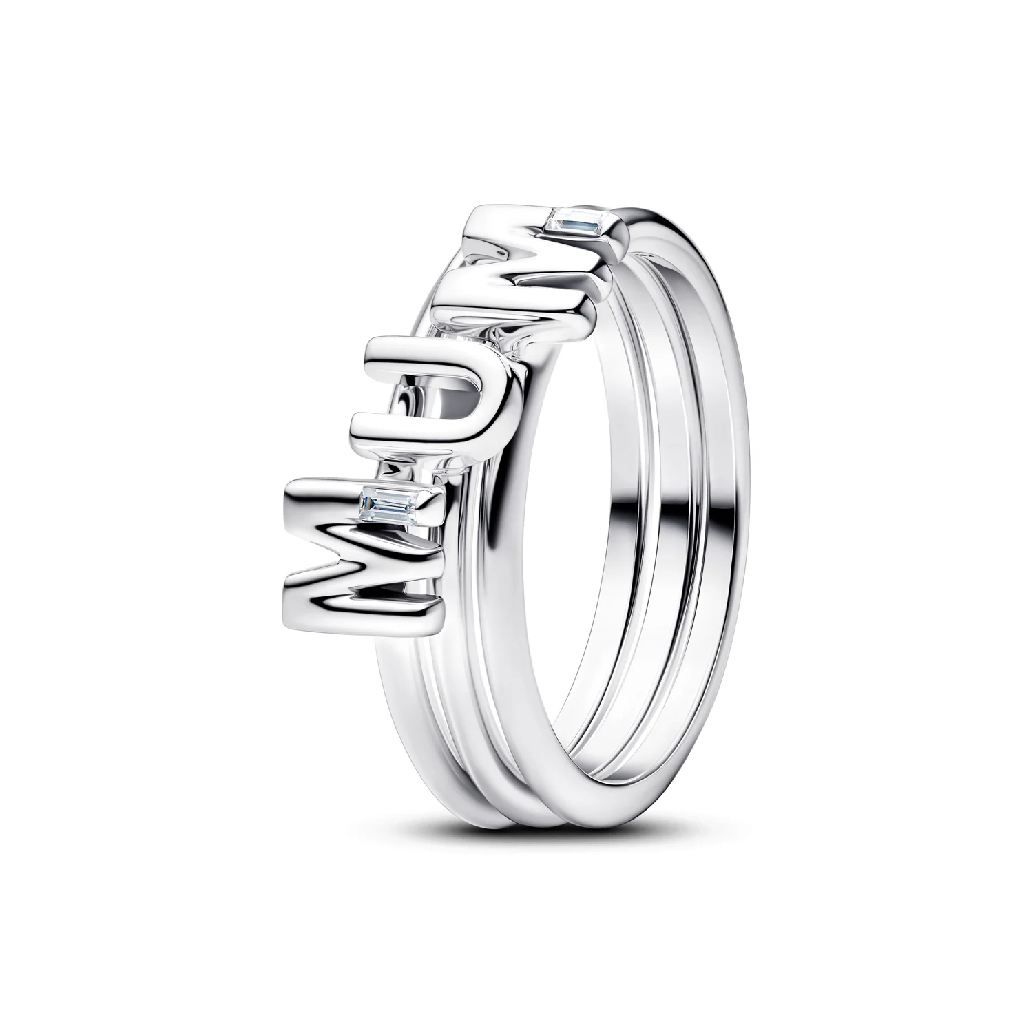 Pandora Moments MUM Letters Splitsbare Ring 194458C01-52