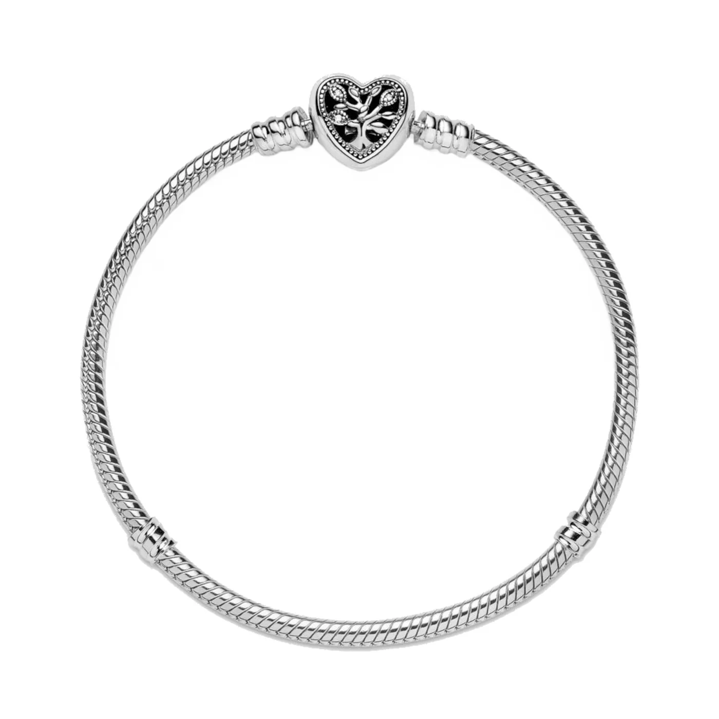 Pandora Moments 925 Sterling Silver Snake Chain Bracelet 598827C01-18 (Length: 18.00 cm) - Image 6