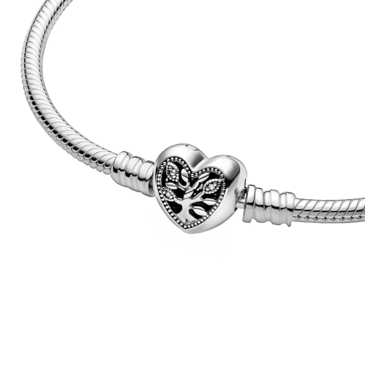 Pandora Moments 925 Sterling Silver Snake Chain Bracelet 598827C01-18 (Length: 18.00 cm) - Image 7