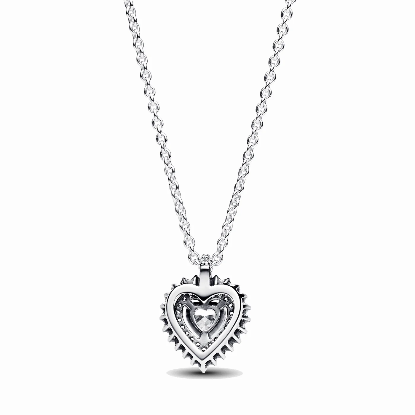 Pandora Timeless 925 Sterling Zilveren Heart Ketting 393099C01-45 - Image 2