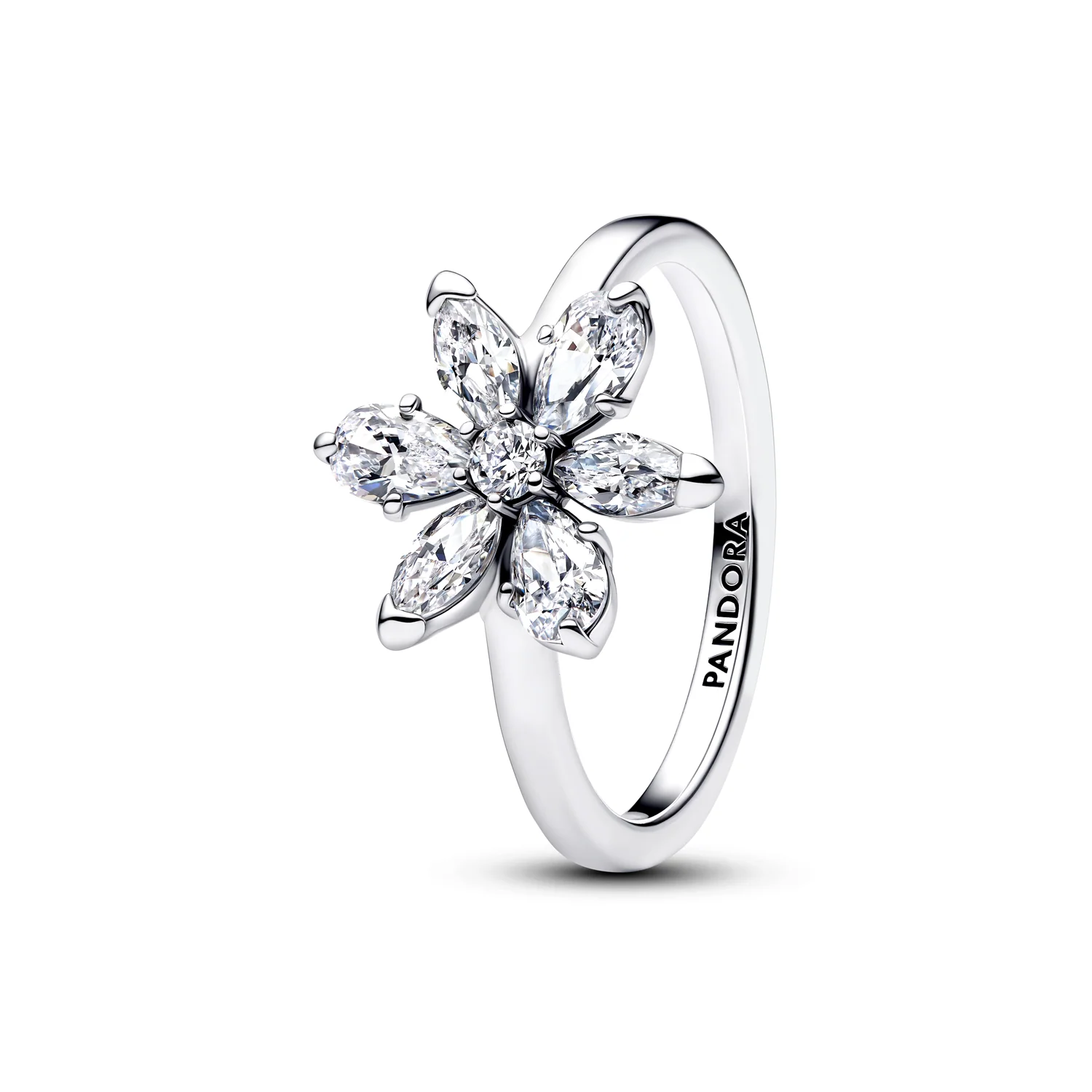 Pandora Timeless Herbarium Sprankelende Bloemen Cocktailring 193000C02-50