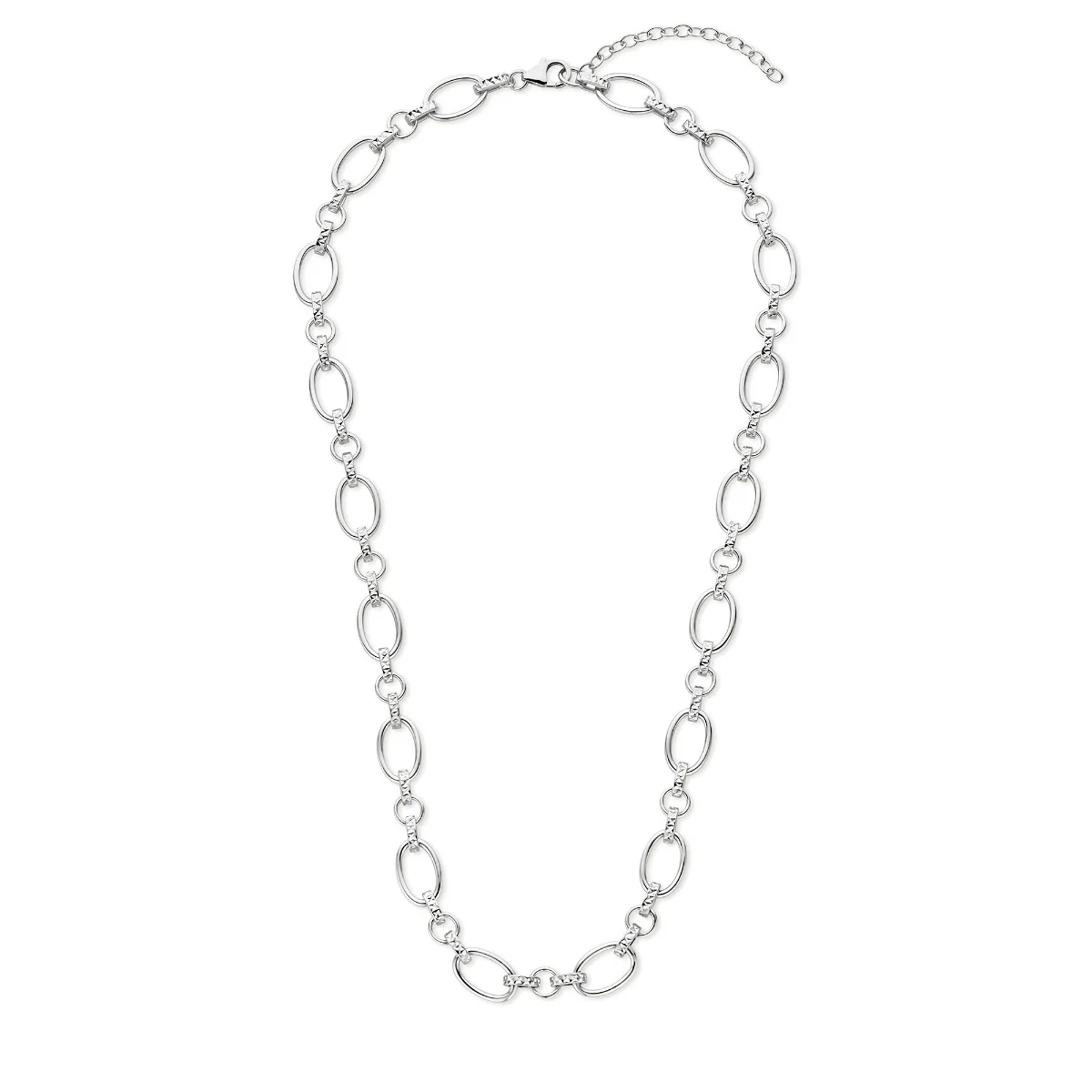 Parte Di Me Bibbiena Poppi Adriane 925 Sterling Silver Link Necklace PDM34105 - Image 6