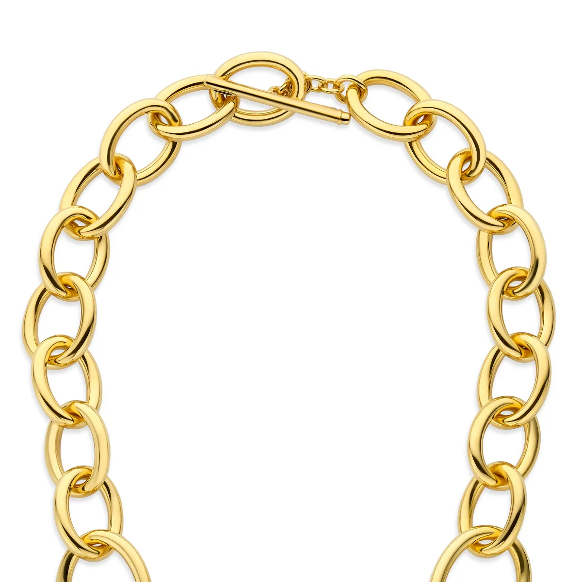 Parte Di Me Bibbiena Poppi Adriane 925 Sterling Zilveren Gold Plated Schakelketting PDM34100 - Image 5