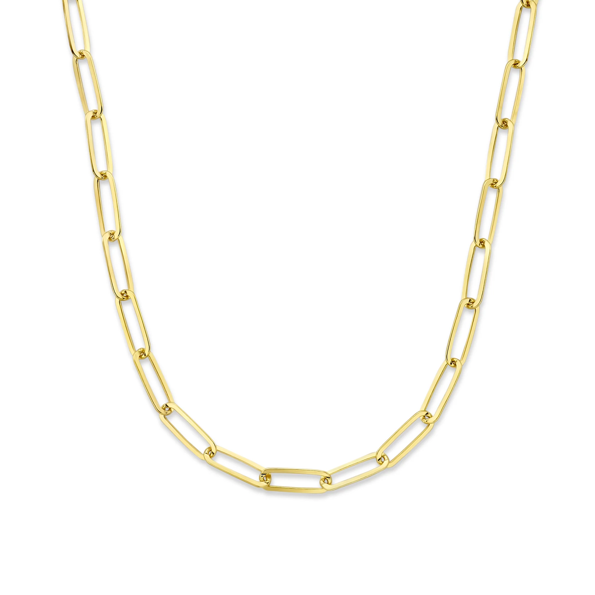Parte Di Me Bibbiena Poppi Felice 925 Sterling Zilveren Gold Plated Schakelketting PDM34092