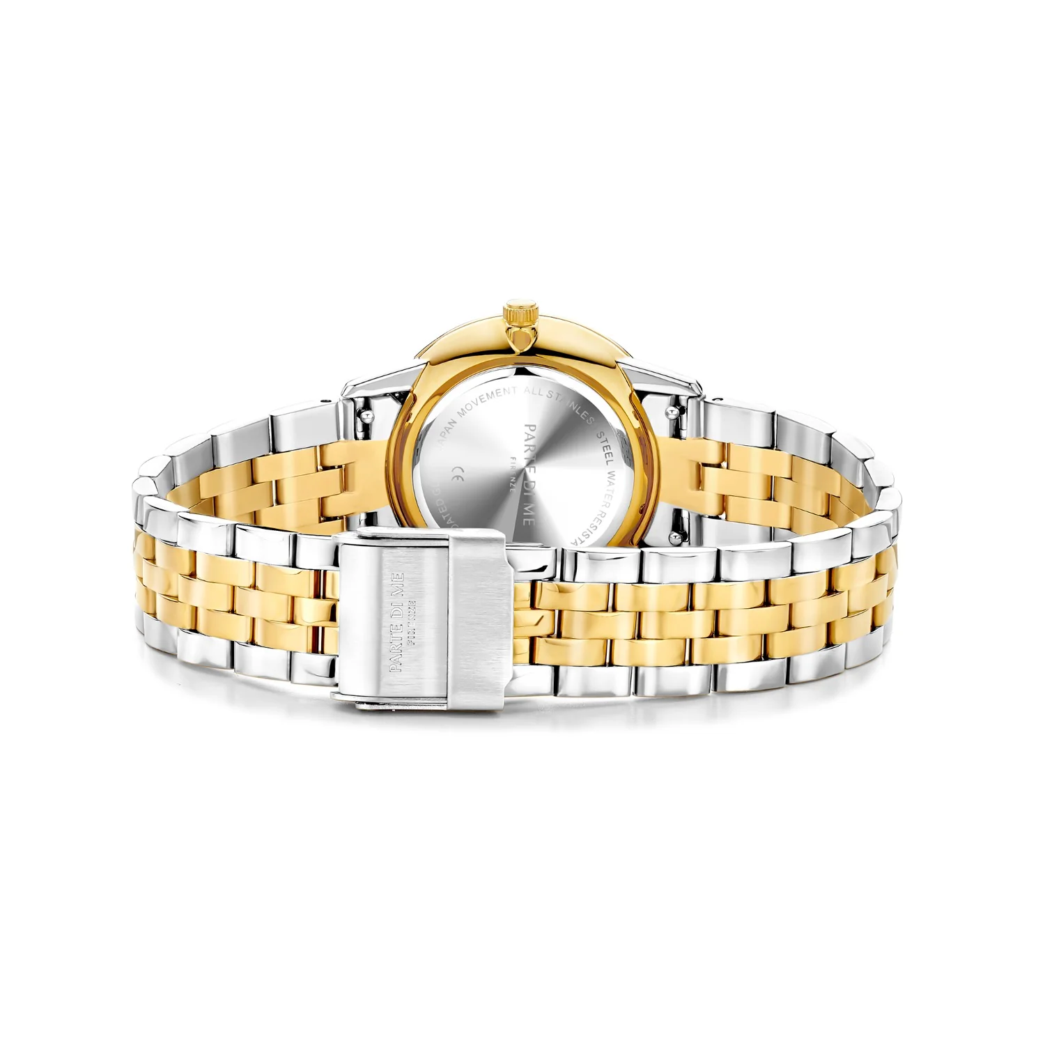Parte Di Me Orologio rond dames horloge goud- en zilverkleurig PDM09043 - Image 4