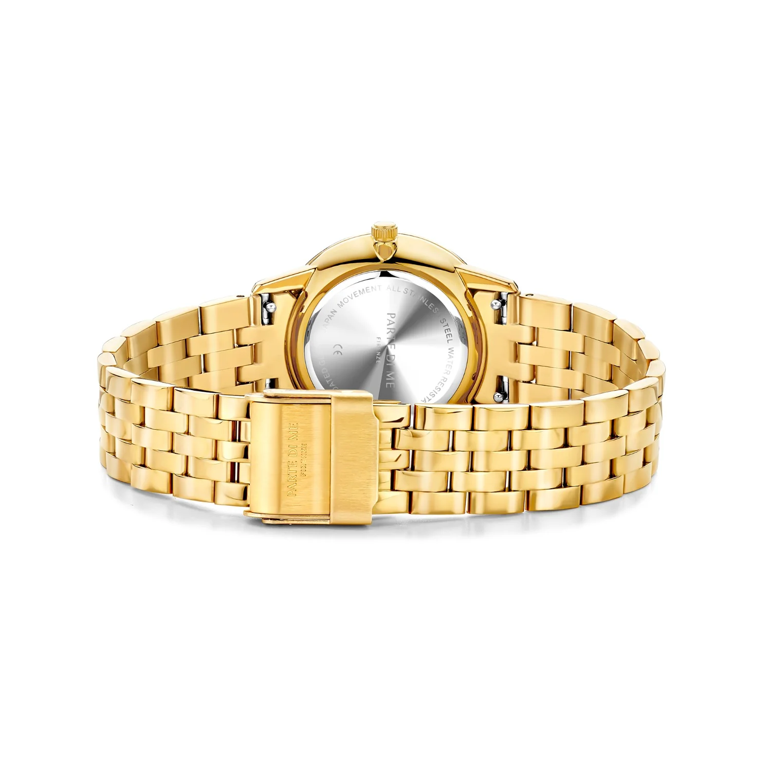 Parte Di Me Orologio rond dames horloge goudkleurig en zwart PDM09044 - Image 4