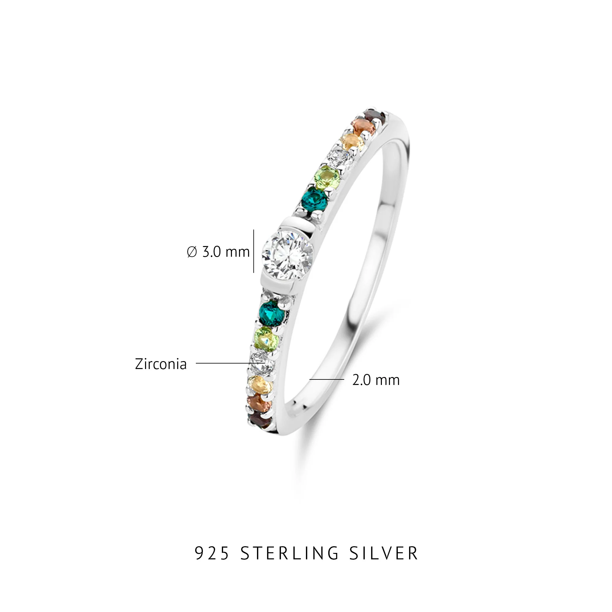 Parte Di Me Santa Maria del Fiore 925 sterling zilveren ring PDM33025-56 - Image 3