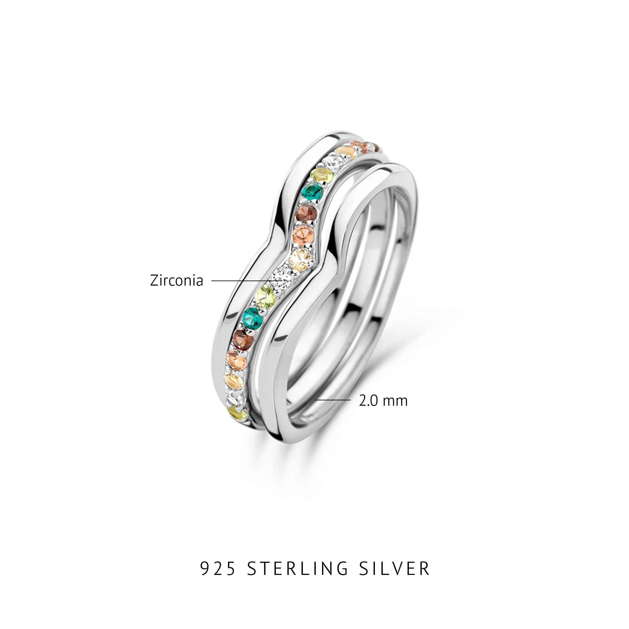 Parte Di Me Santa Maria del Fiore 925 sterling zilveren ringen PDM33033-56 - Image 5