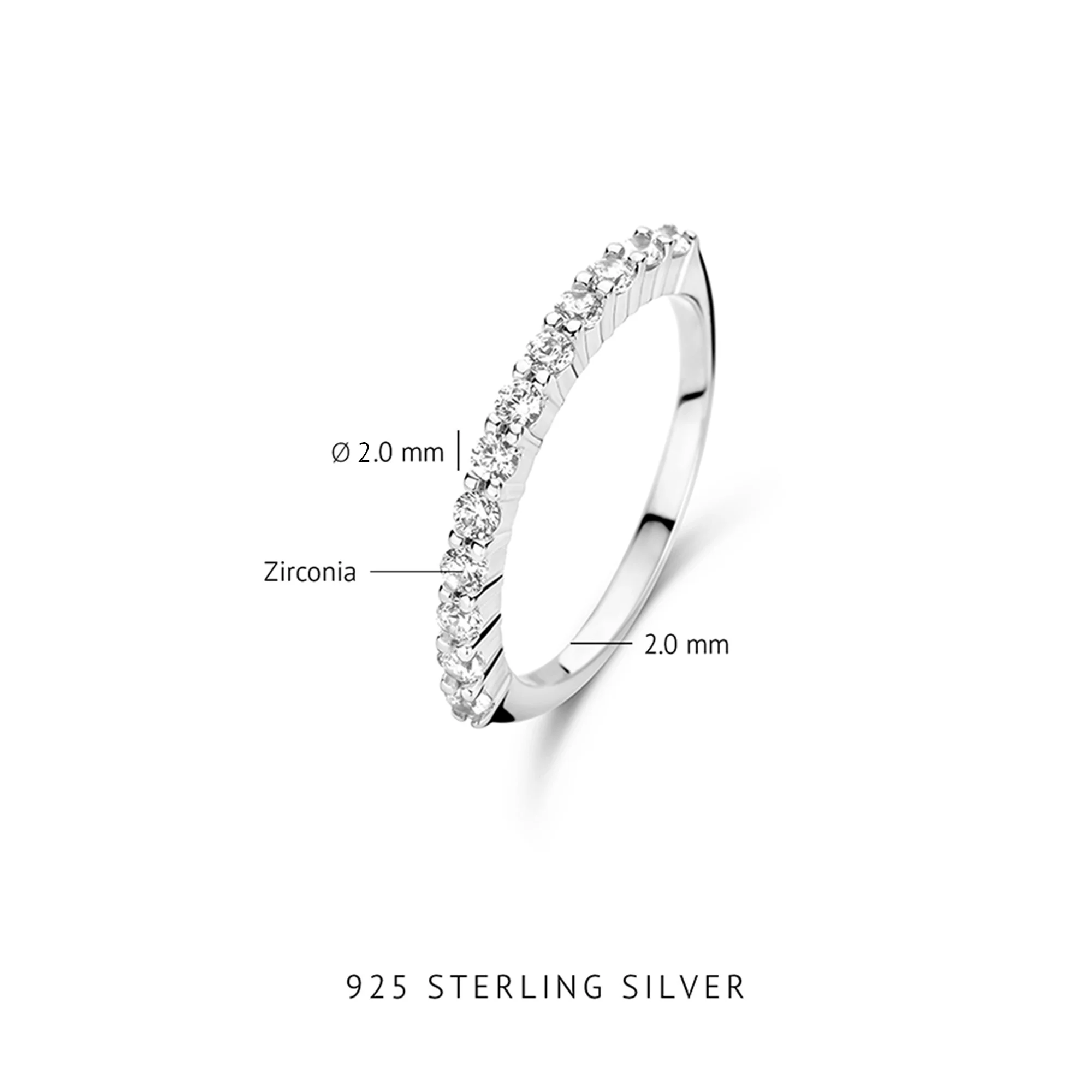 Parte Di Me Santa Maria della Base 925 sterling zilveren ring PDM33031-60 - Image 5