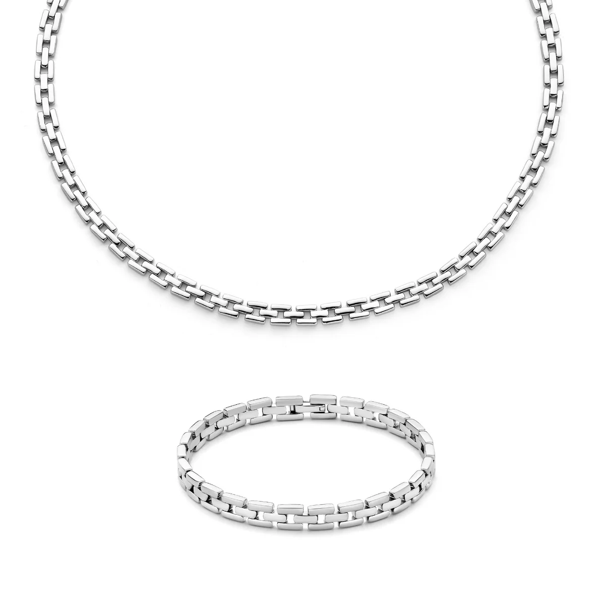 Parte Di Me Sorprendimi 925 Sterling Zilveren Ketting en Armband Giftset PDM90077