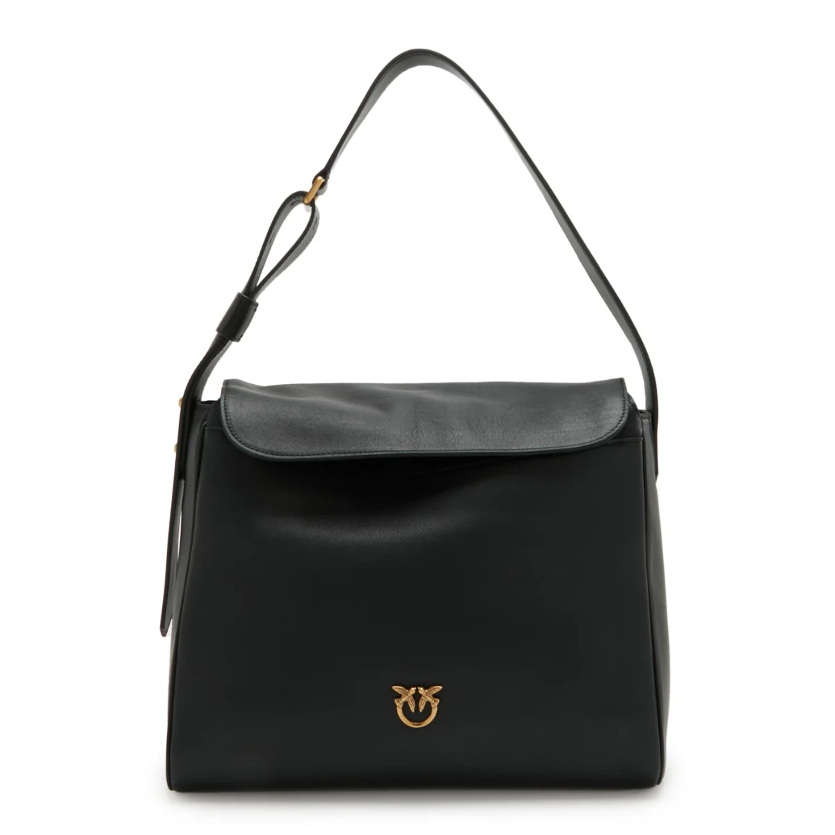 Pinko Leaf Black Handbag 101705-A0QO-Z99Q