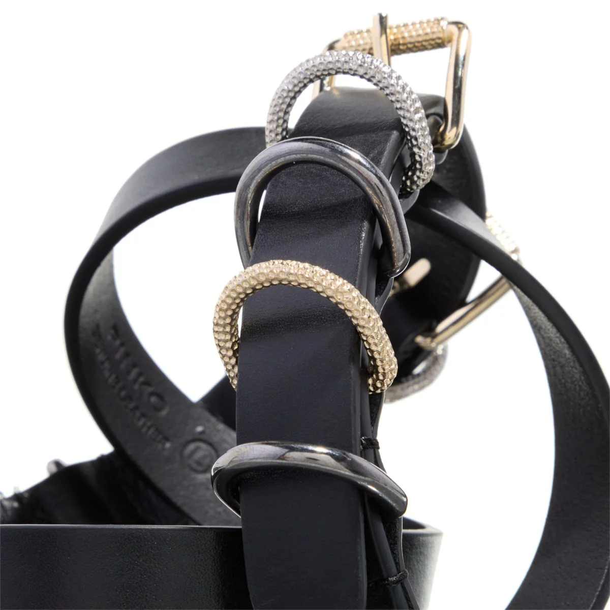 Roseo Morrison Zwarte Leren Riem 103448-A1UH-Z99N-L - Image 4