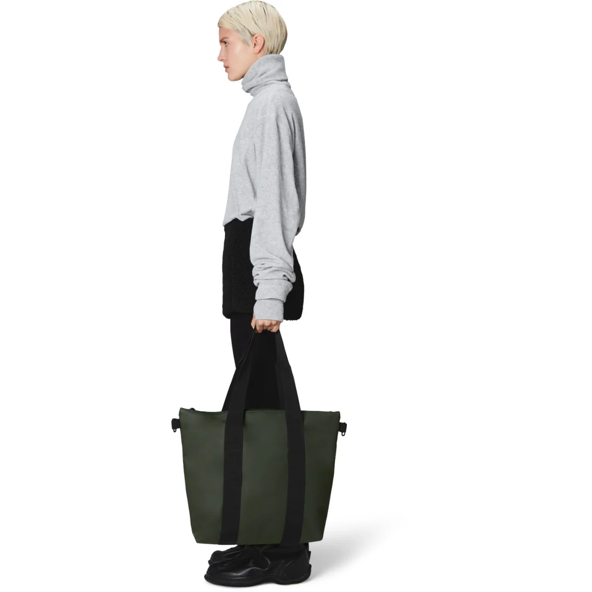 Rains Mini Green Shopper R14160-03 - Image 2