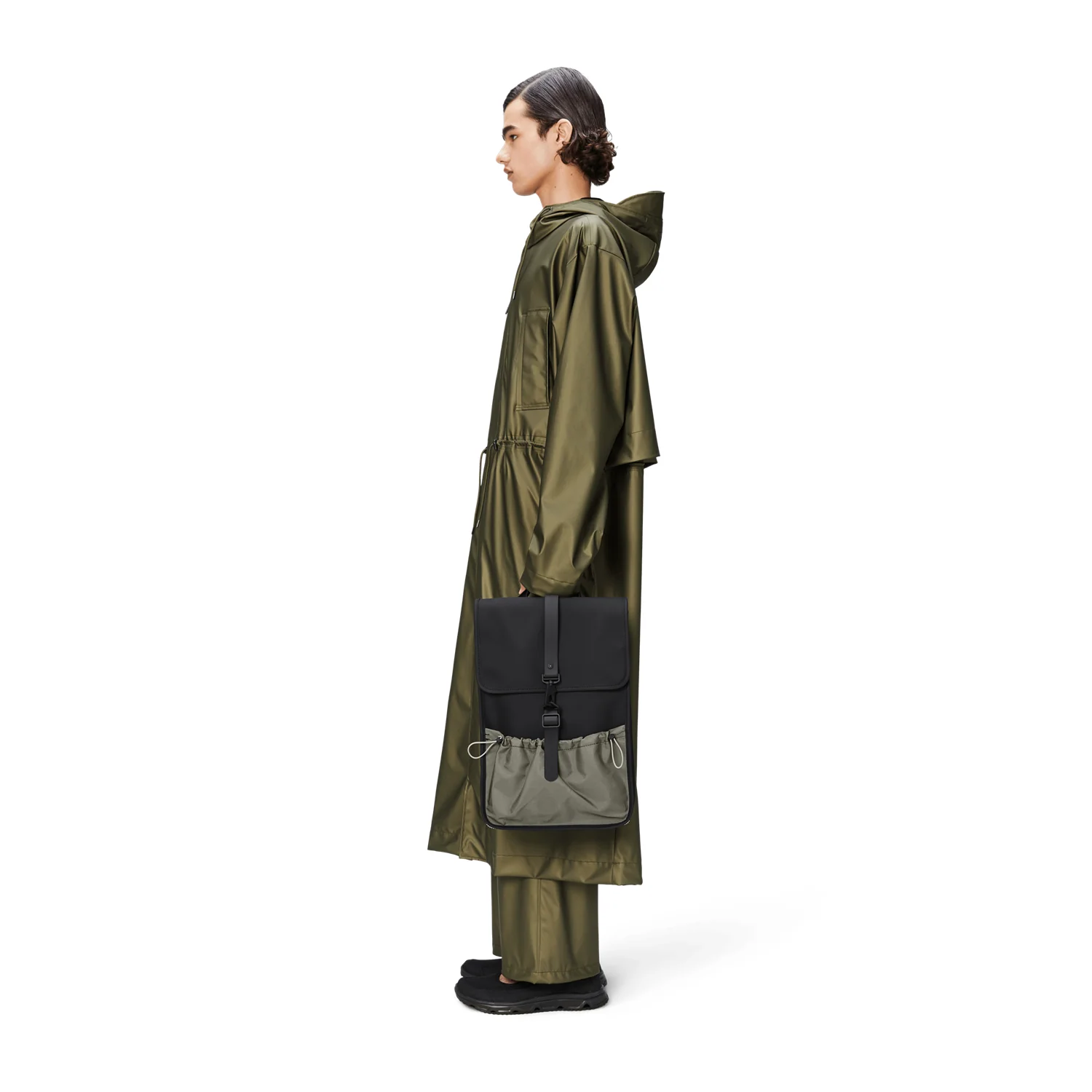 Rains Mix Mini Zwarte Shopper R14280-01 - Image 4