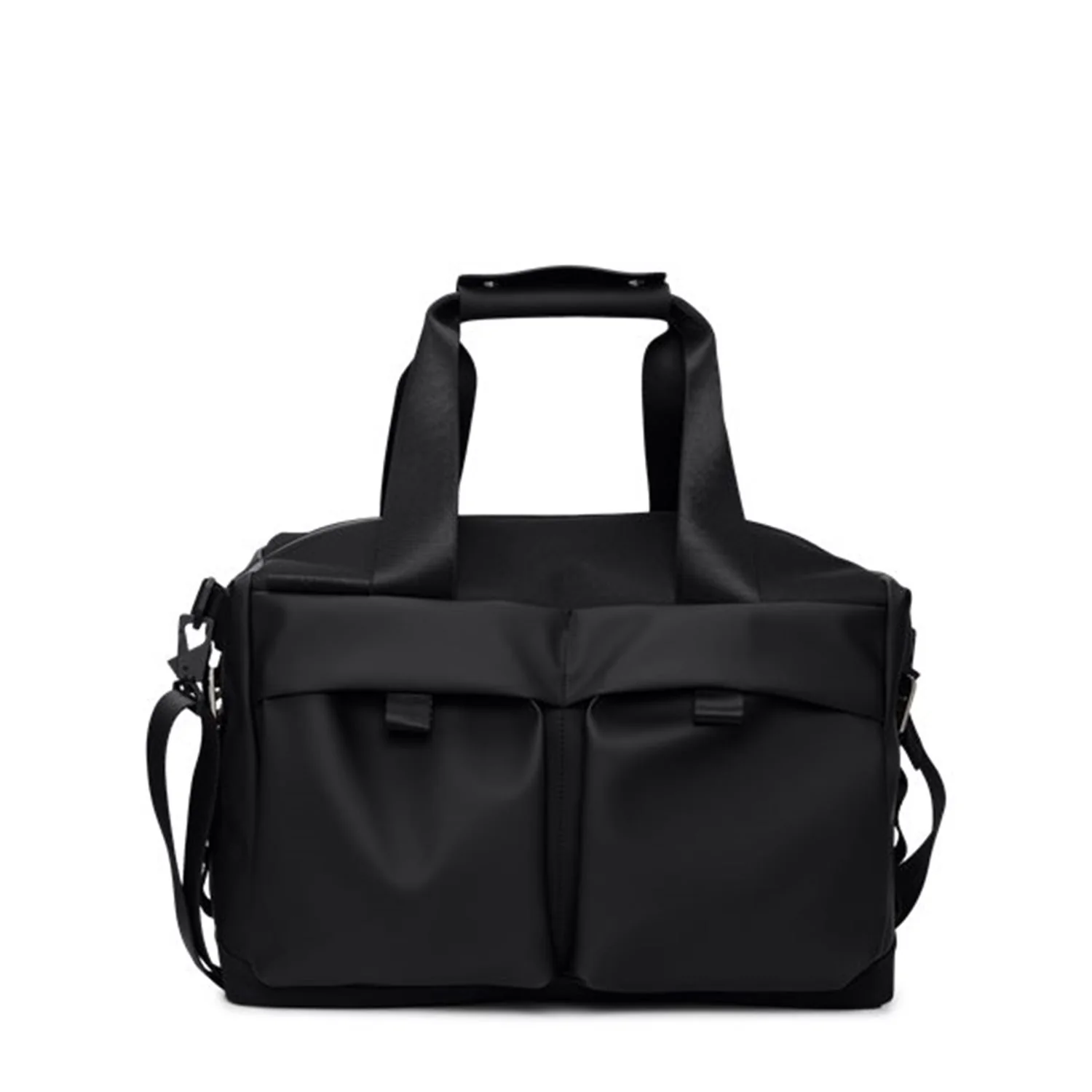 Rains Otaru Small Black Weekend Bag R12970-01