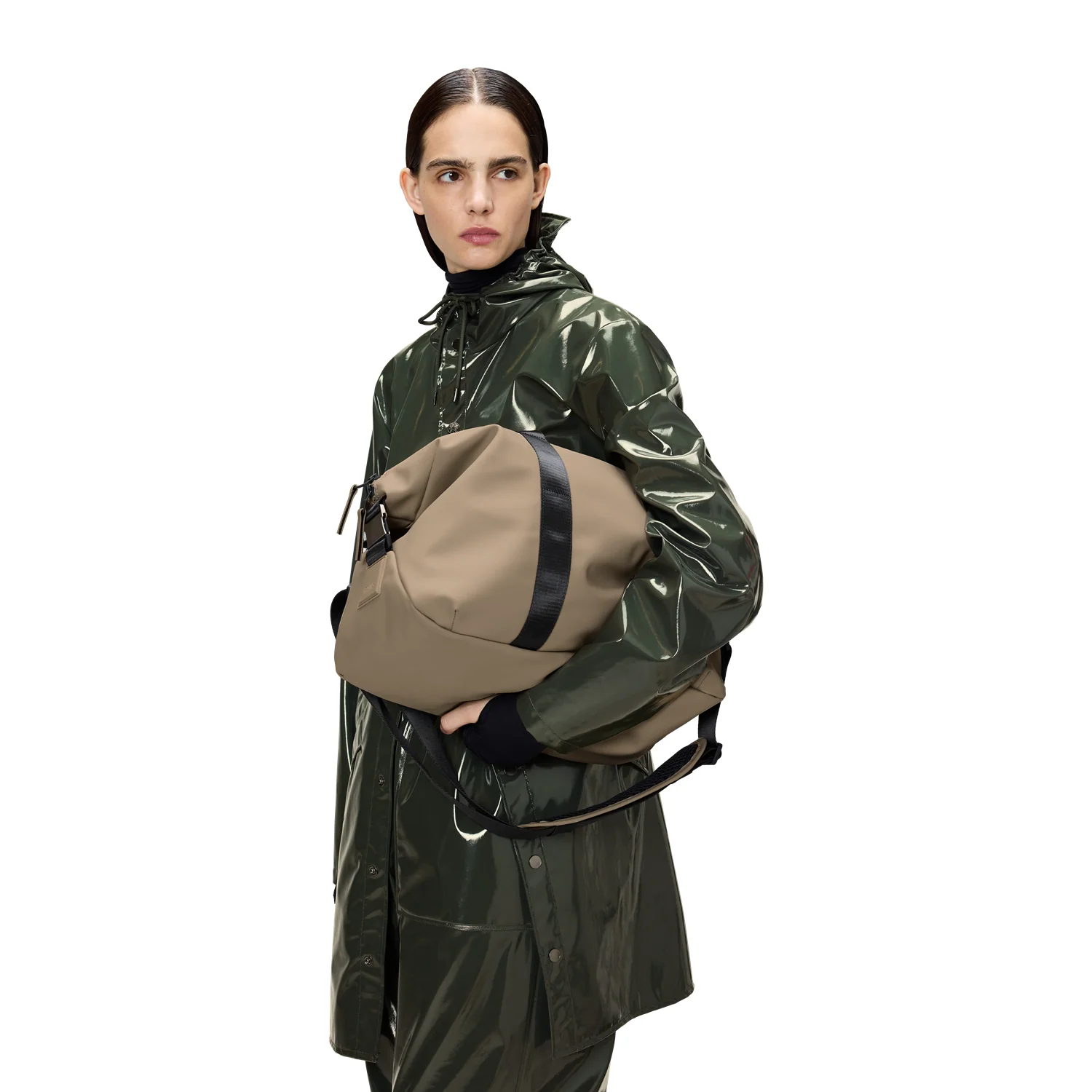 Rains Valera Beige Weekendtas Klein R12880-133 - Image 2