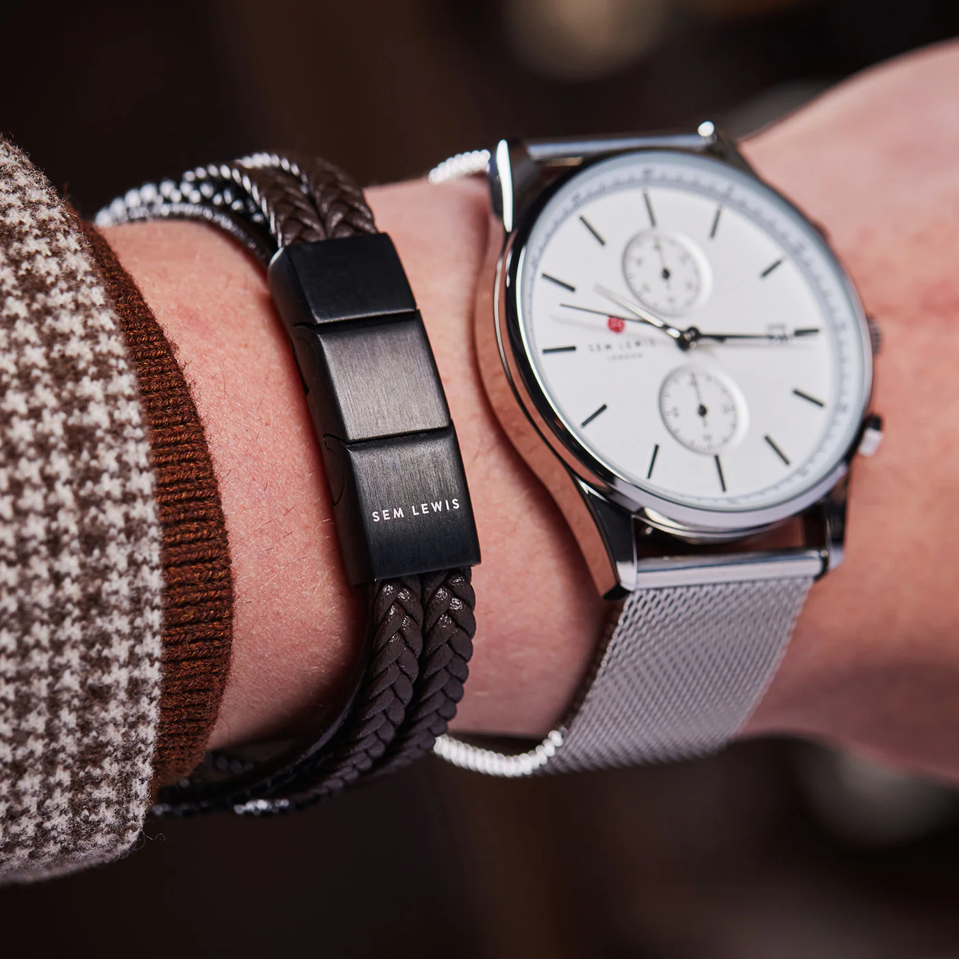 Sem Lewis Bakerloo Charing Cross Armband SL320006 (Lengte: 21.5 cm) - Image 3