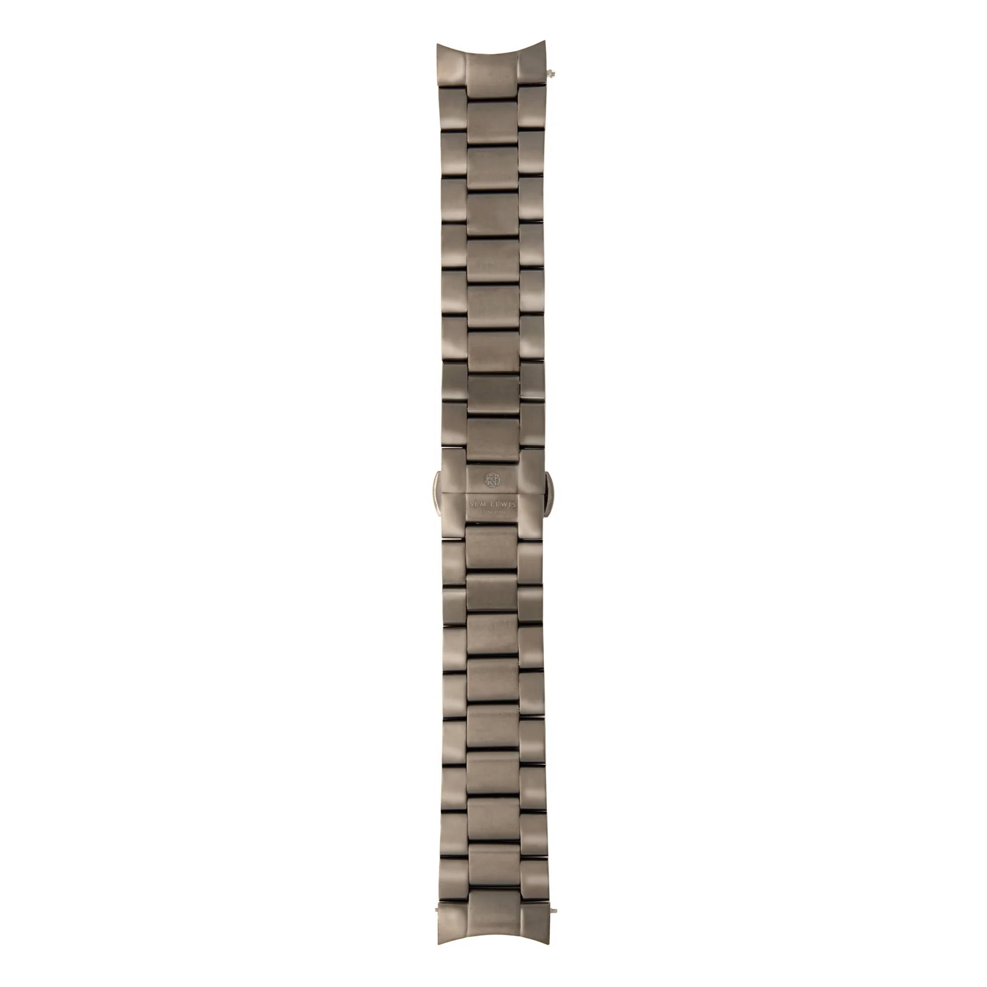 Sem Lewis Metropolitan Horlogeband 24mm Gunmetal SL620025