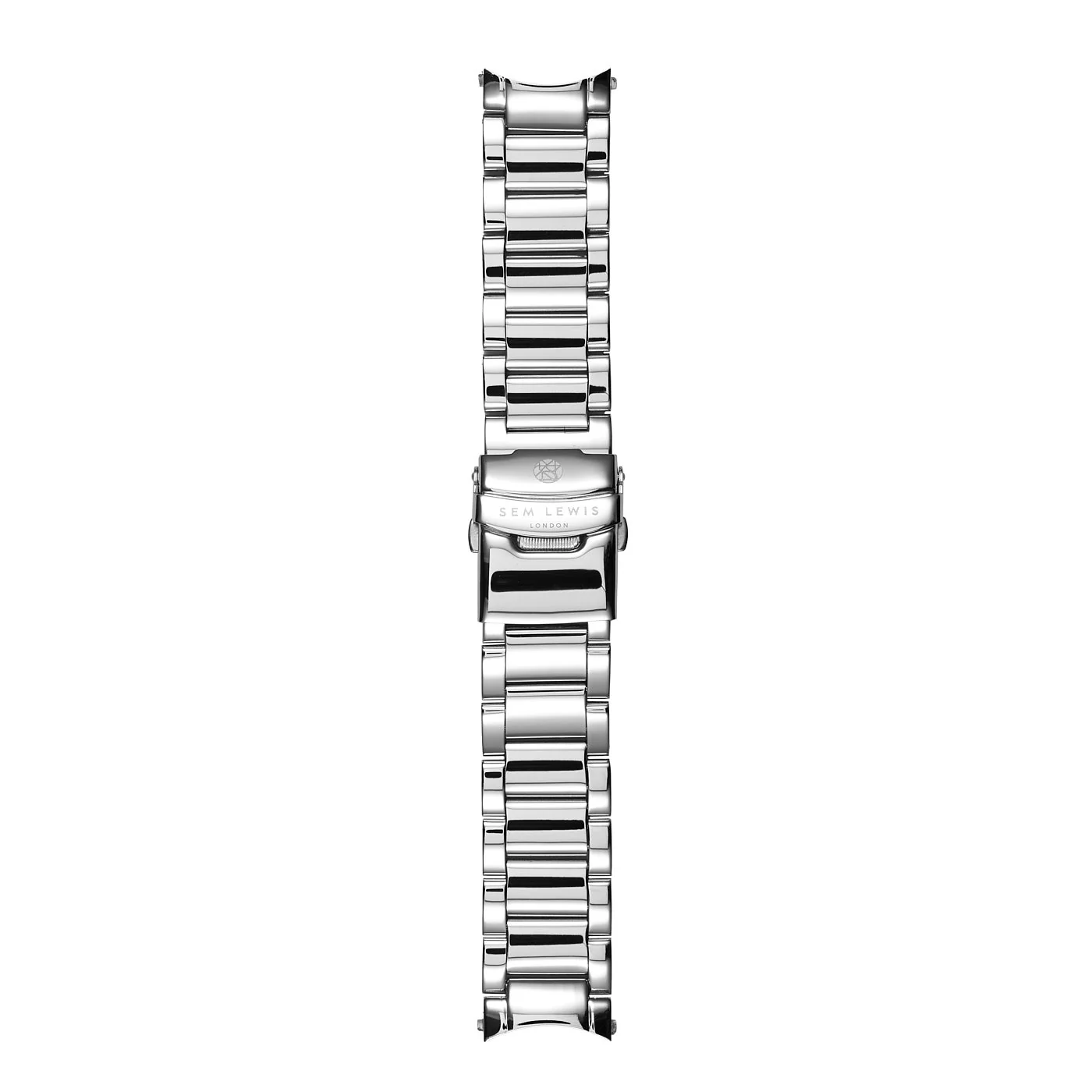Sem Lewis Strap 22mm Zilverkleurig SL600001