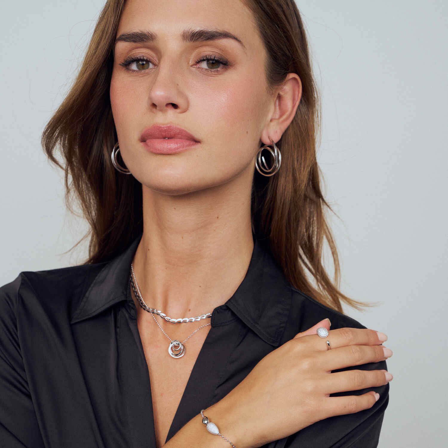 Sif Jakobs 925 Sterling Zilveren Heartbeat Necklace SJ-N2752 - Image 2