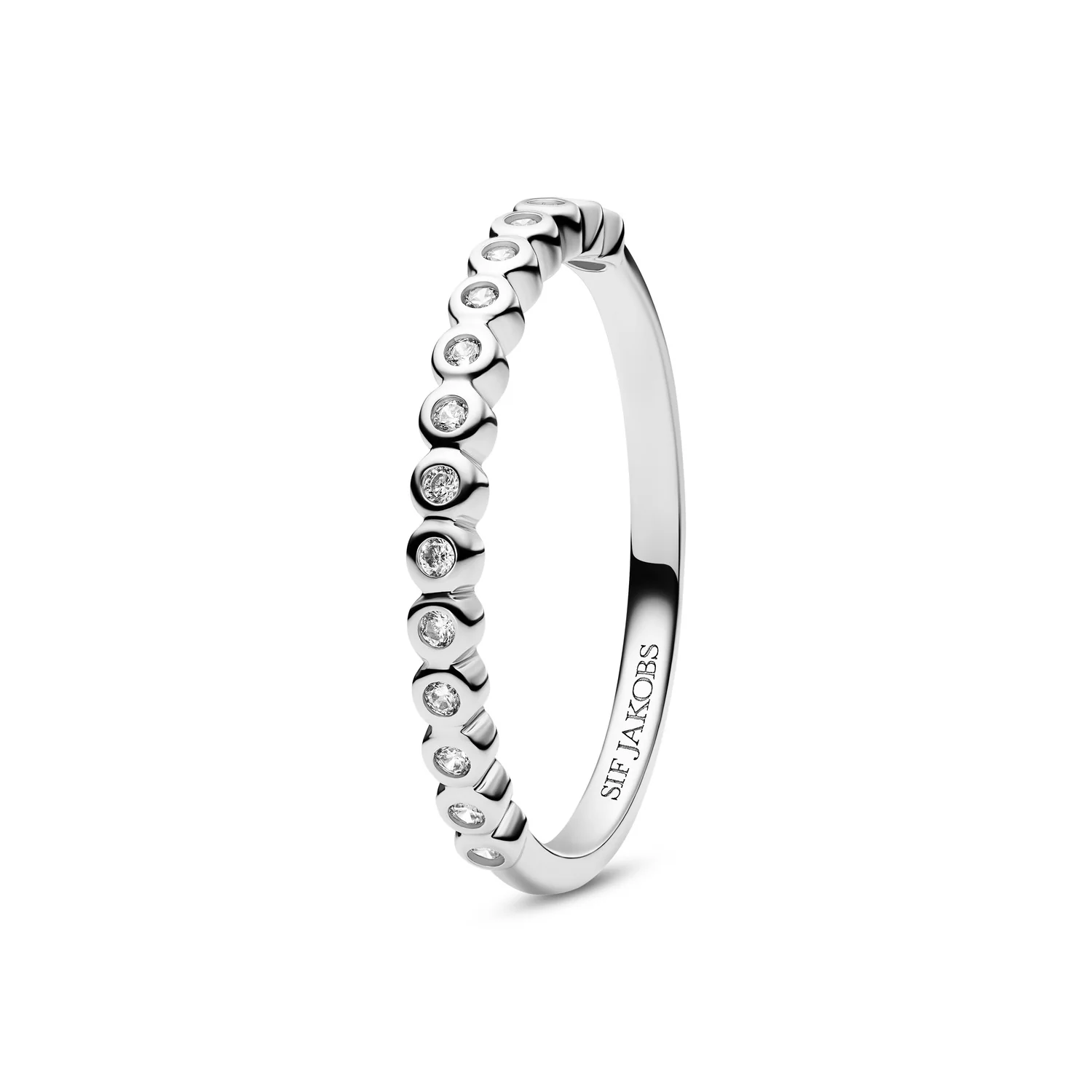 Sif Jakobs 925 Sterling Zilveren Sarzana Ring SJ-R2750-CZ-56