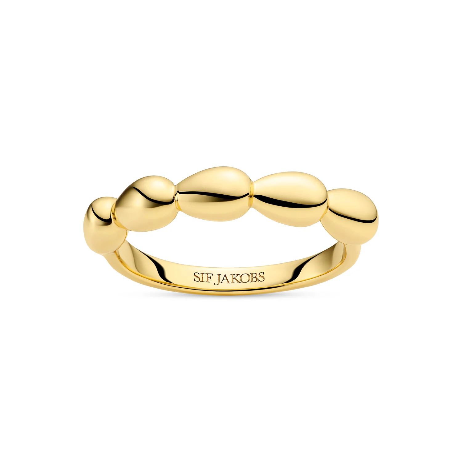 Sif Jakobs Vergulde Goccia Piccolo Pianura Ring SJ-R2594-YG-54 - Image 3