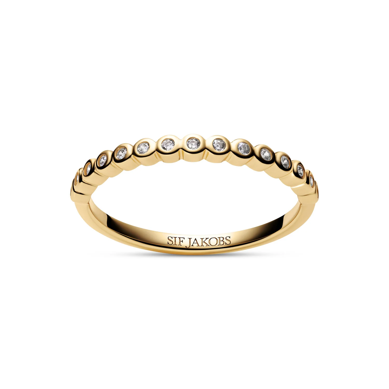 Sif Jakobs Vergulde Sarzana Ring SJ-R2750-CZ-YG-50 - Image 3