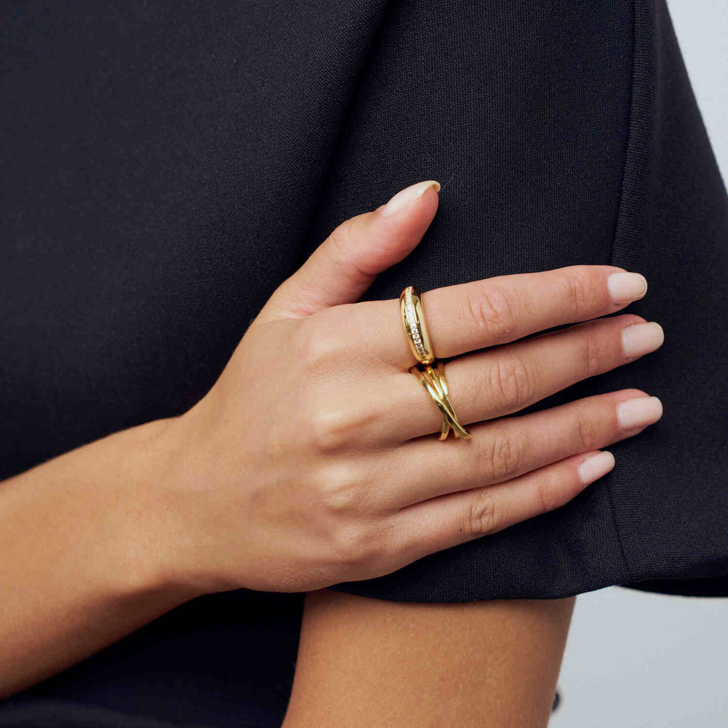 Sif Jakobs Vergulde Spirale Pianura Ring SJ-R2590-YG-56 - Image 2