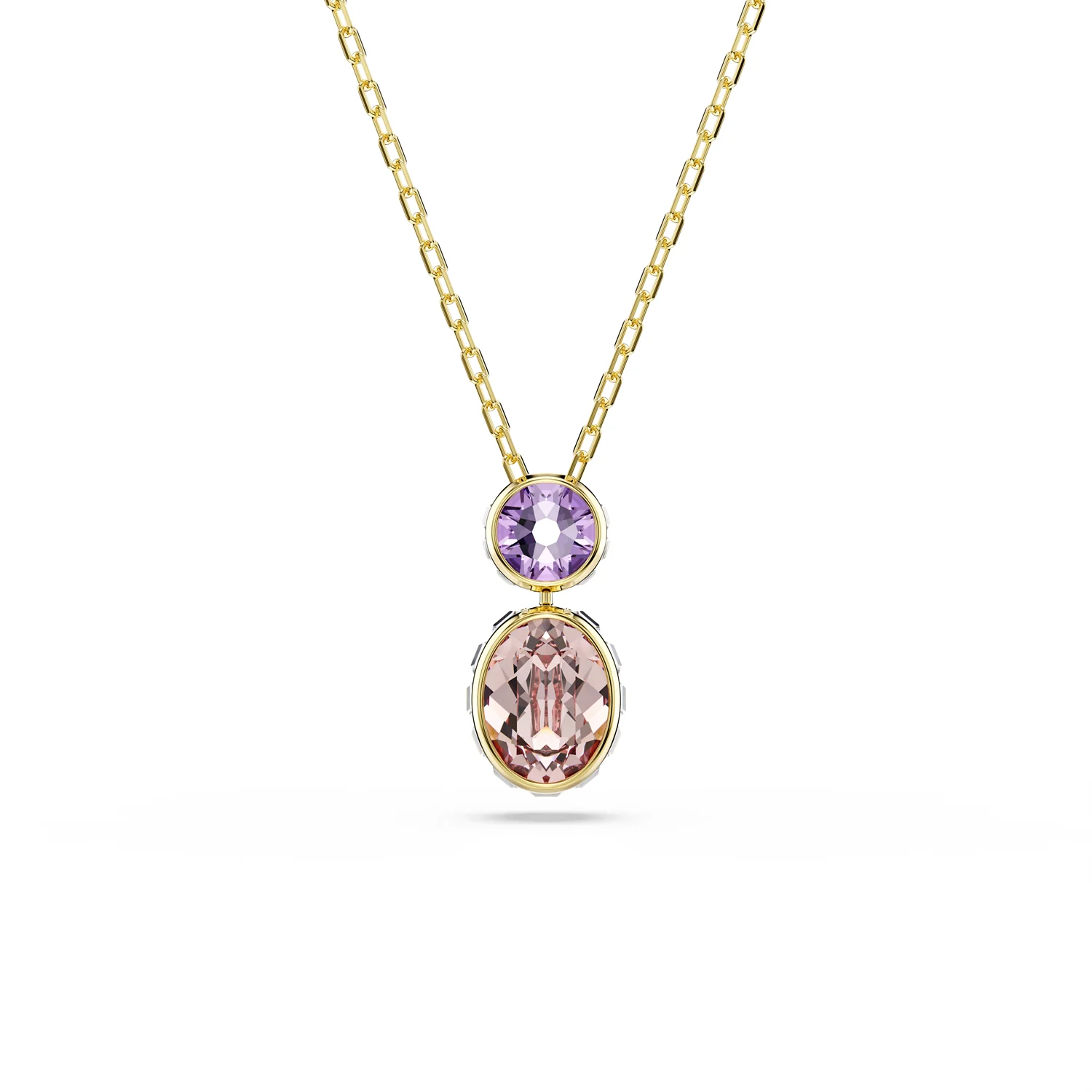 Swarovski Chroma Gold Plated Necklace 5741586