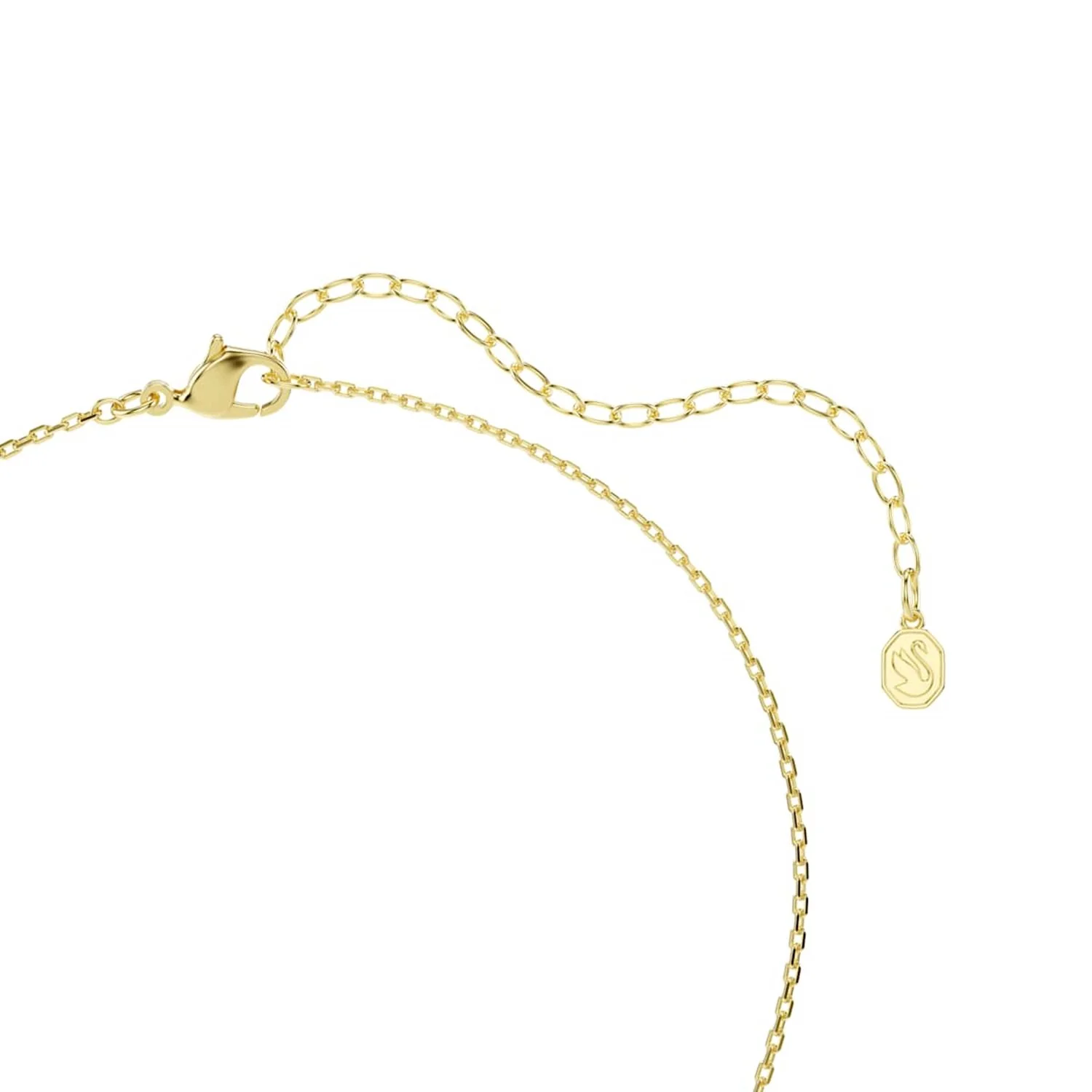 Swarovski Chroma Gouden Ketting met Blauwe Kristallen Hanger 5757786 - Image 4