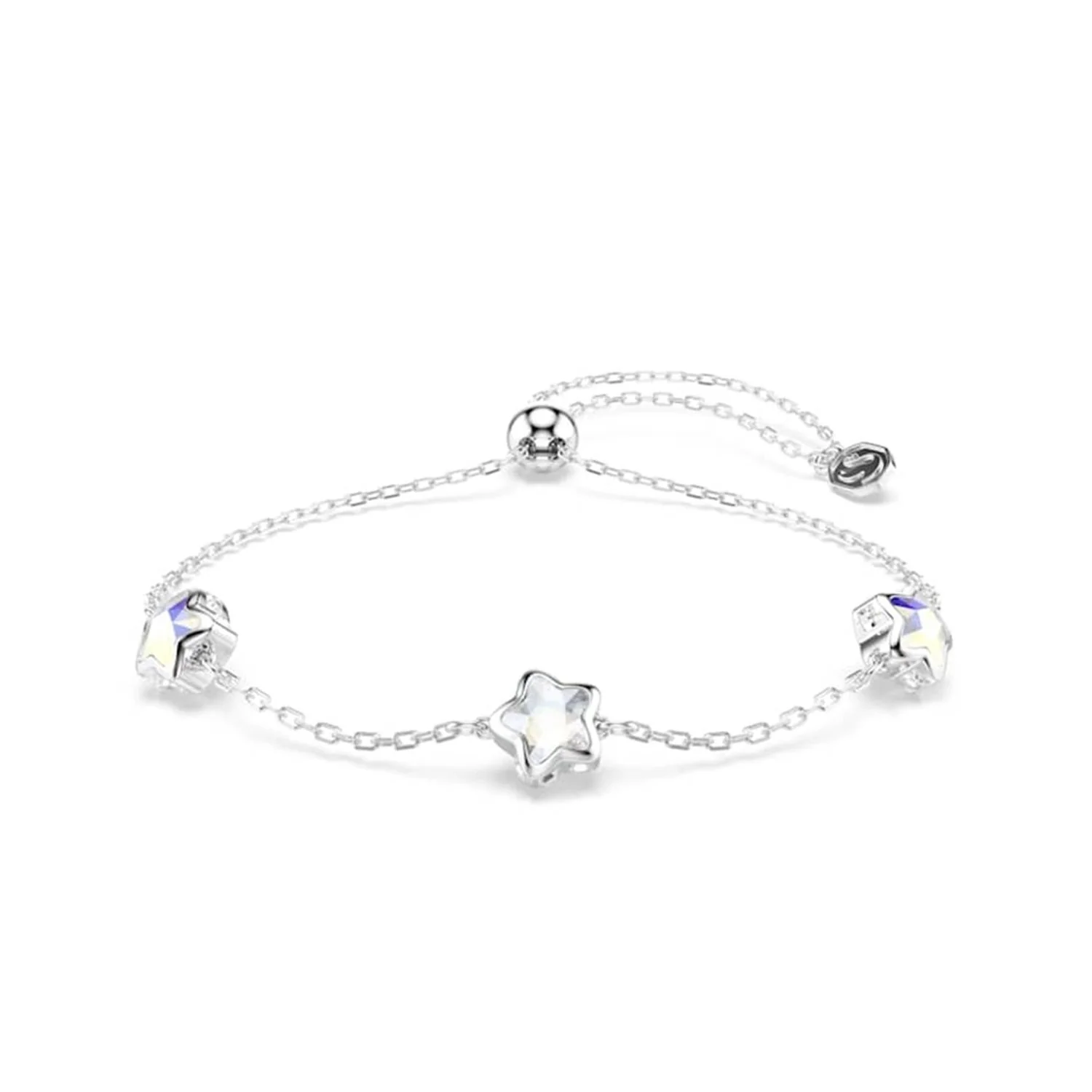 Swarovski Chroma Stars Zilverkleurige Armband 5754185