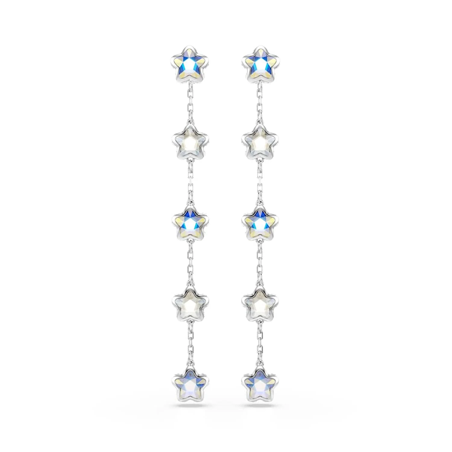 Swarovski Chroma Stars Zilverkleurige Oorbellen 5754184 - Image 2