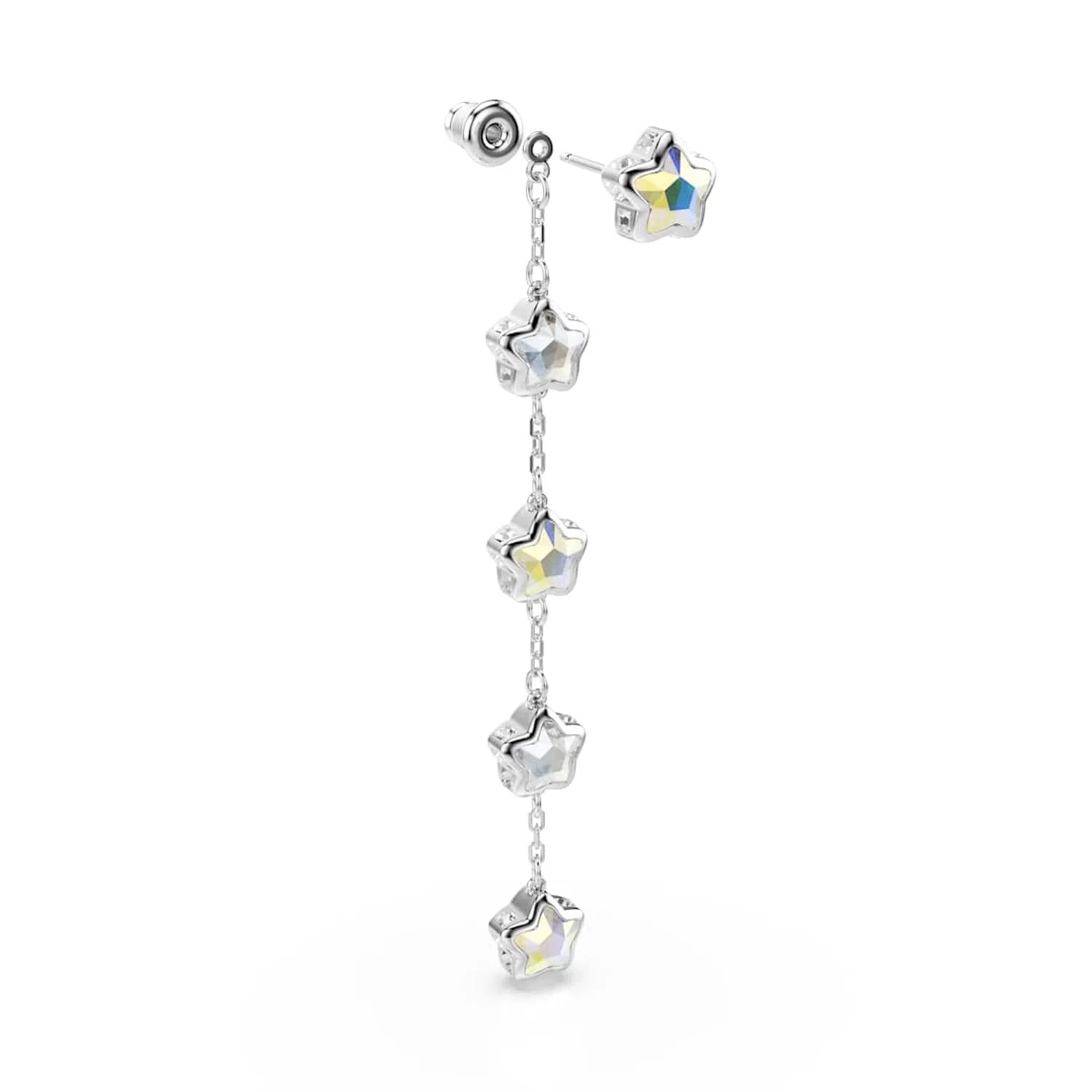 Swarovski Chroma Stars Zilverkleurige Oorbellen 5754184 - Image 3